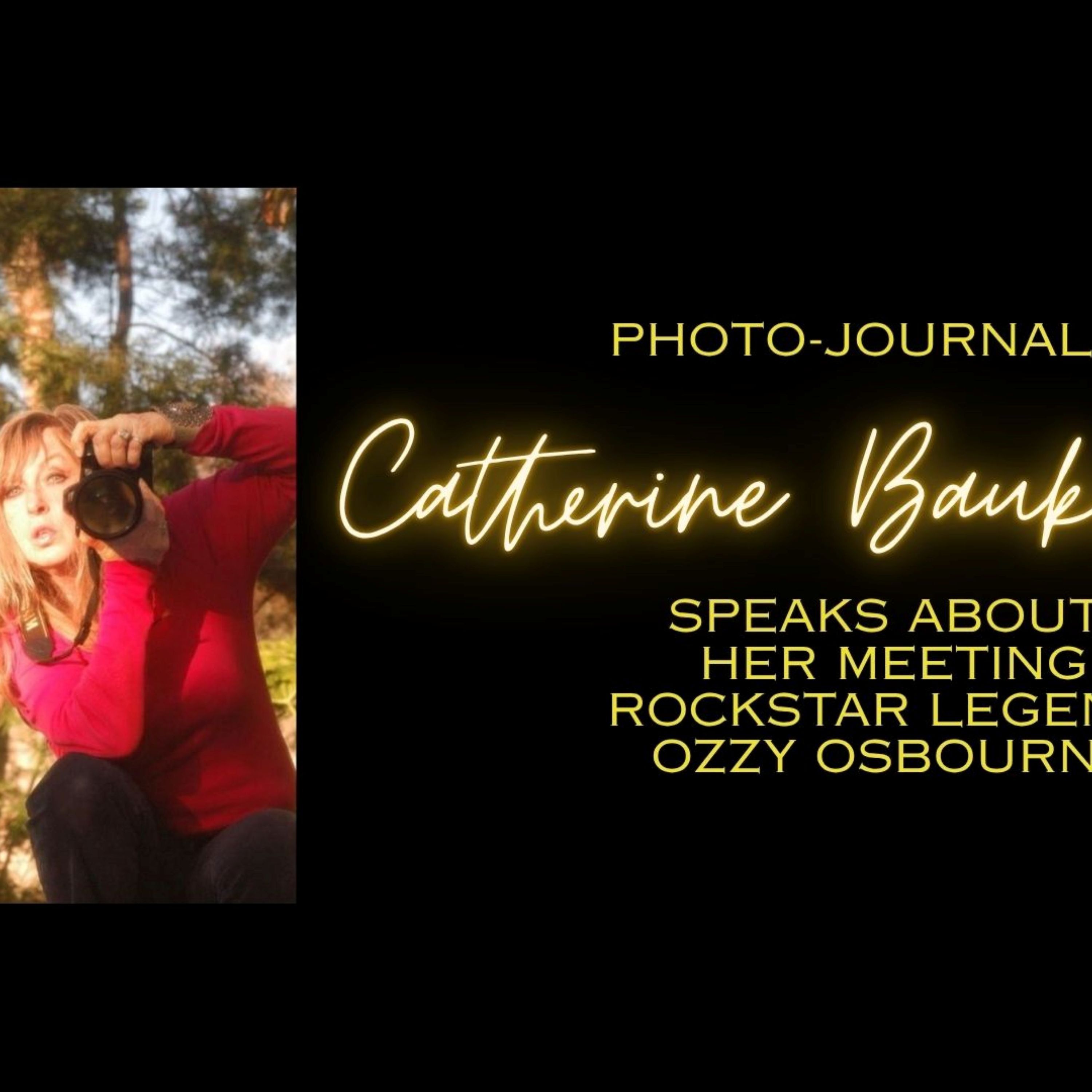 Acclaimed Photojournalist's Memories of Photographing Rock Music Legend Ozzy Osbourne