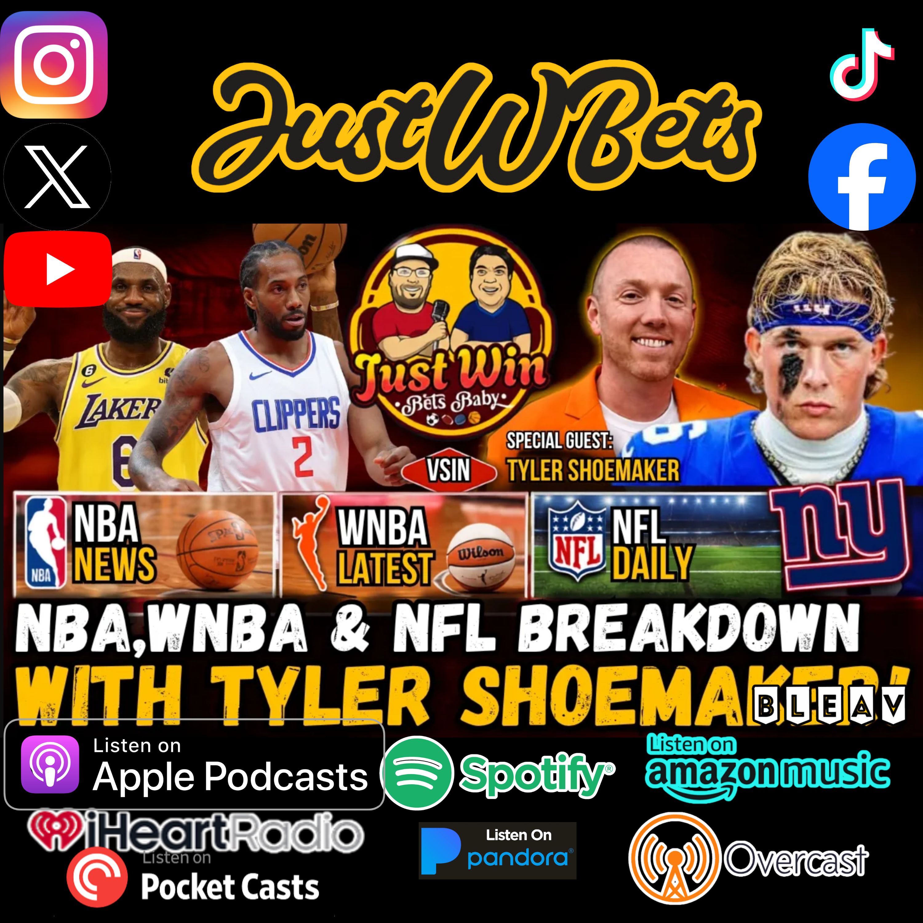 Just Win Bets Baby Show for (6.30.26) episode artwork