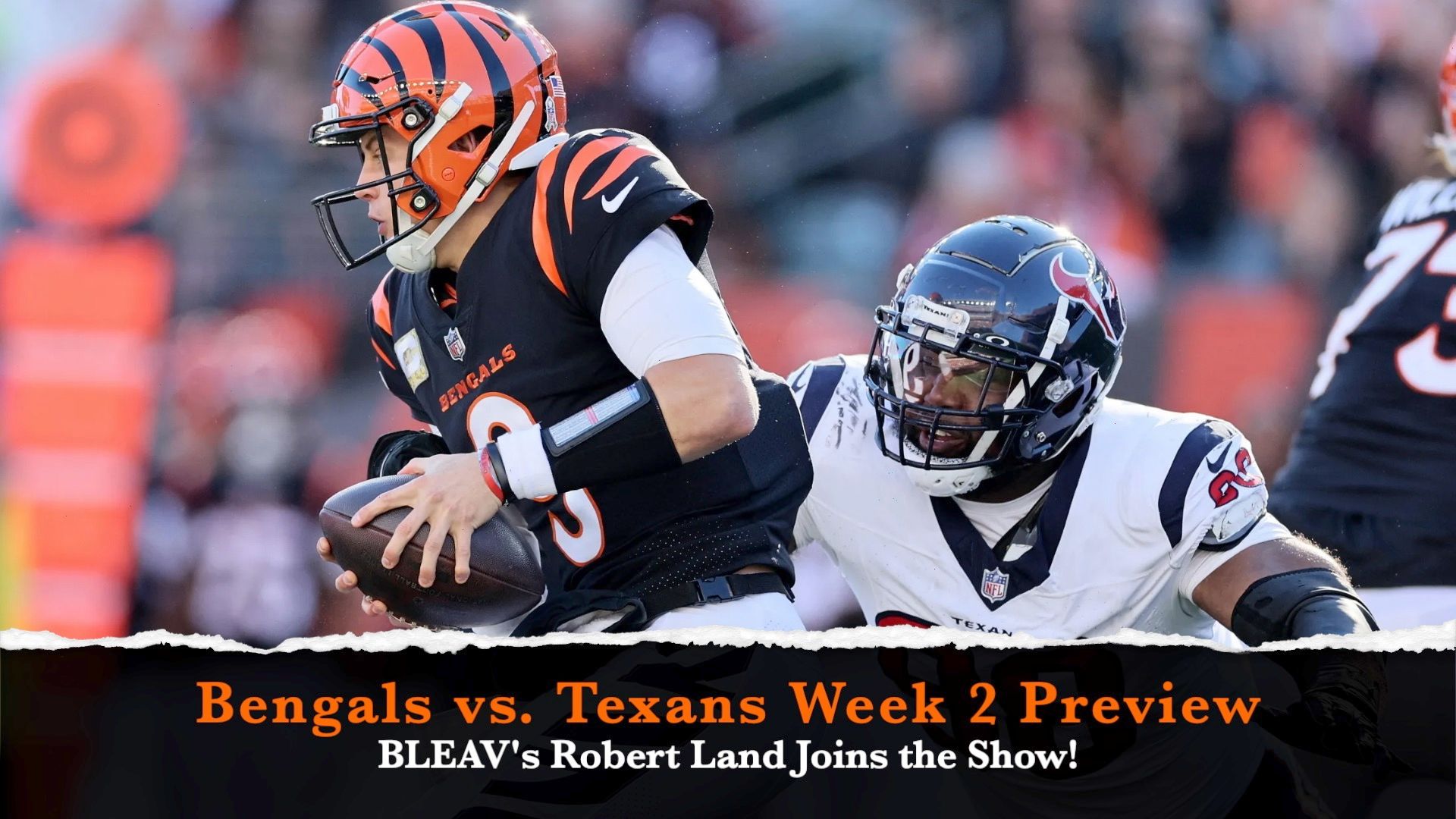 Bengals vs. Texans Preview with BLEAV's Robert Land episode artwork