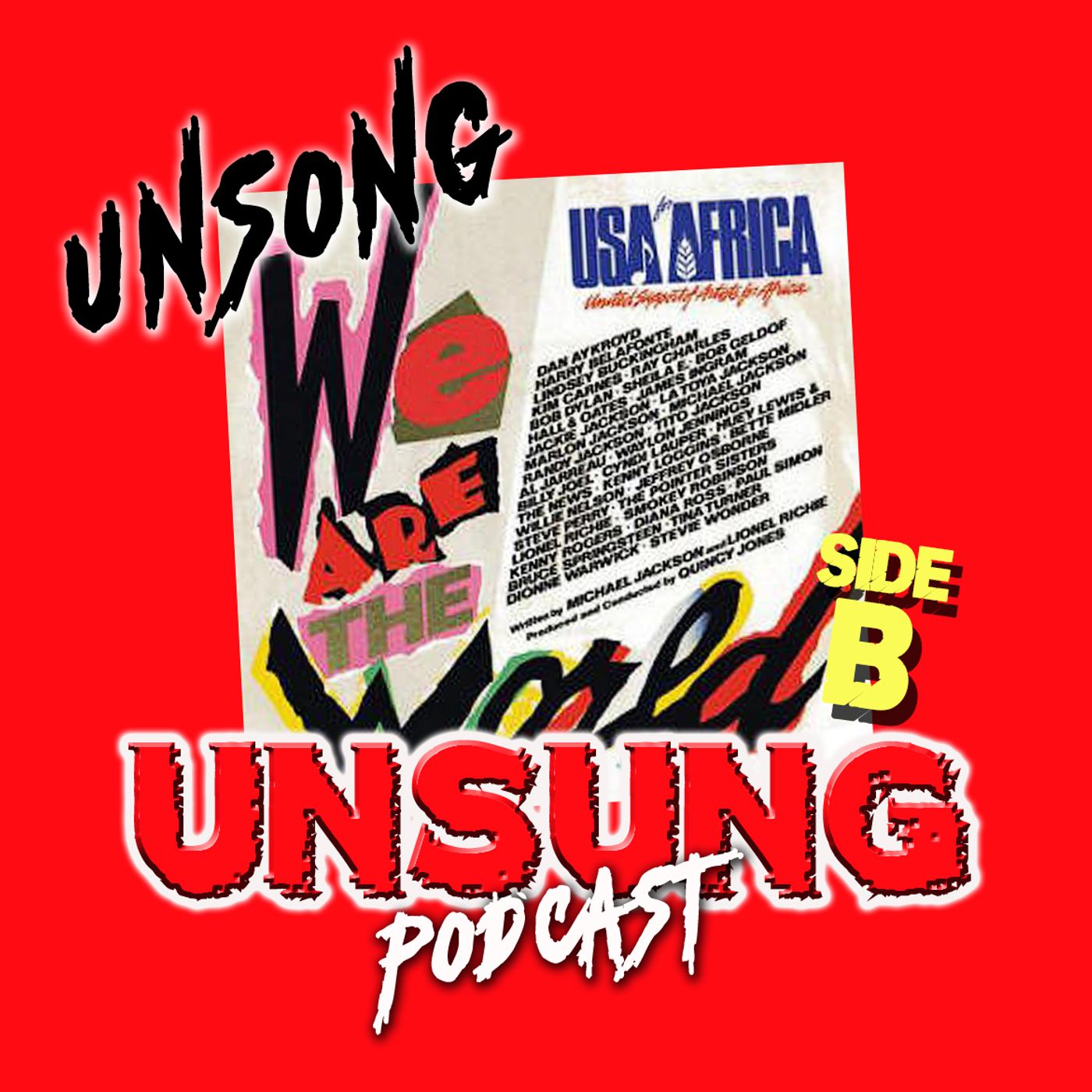 Unsong: We Are the World by U.S.A. for Africa (Side B) - 352