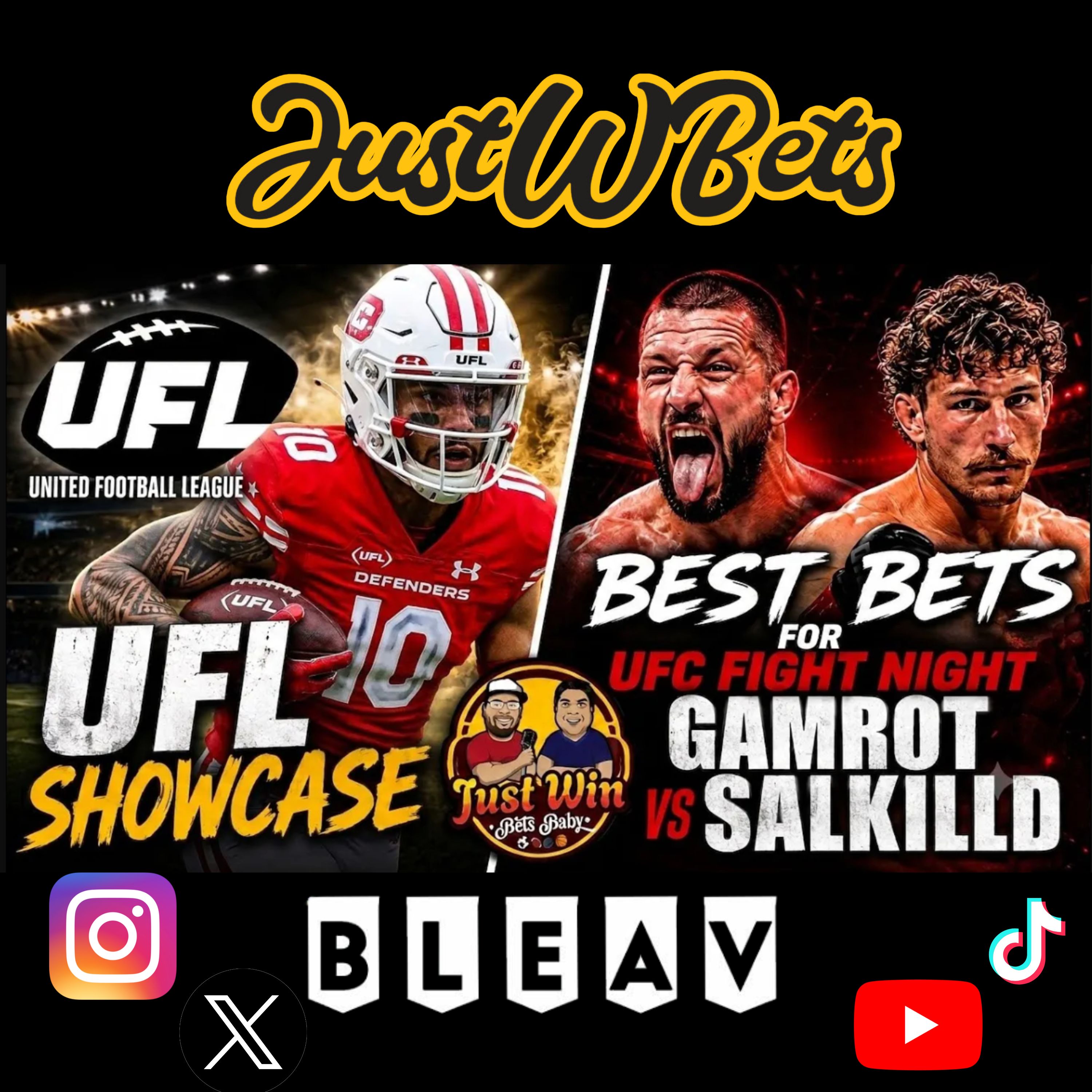 UFL Showcase RECAP + Interviews | UFC Gamrot vs Salkilld BEST BETS episode artwork