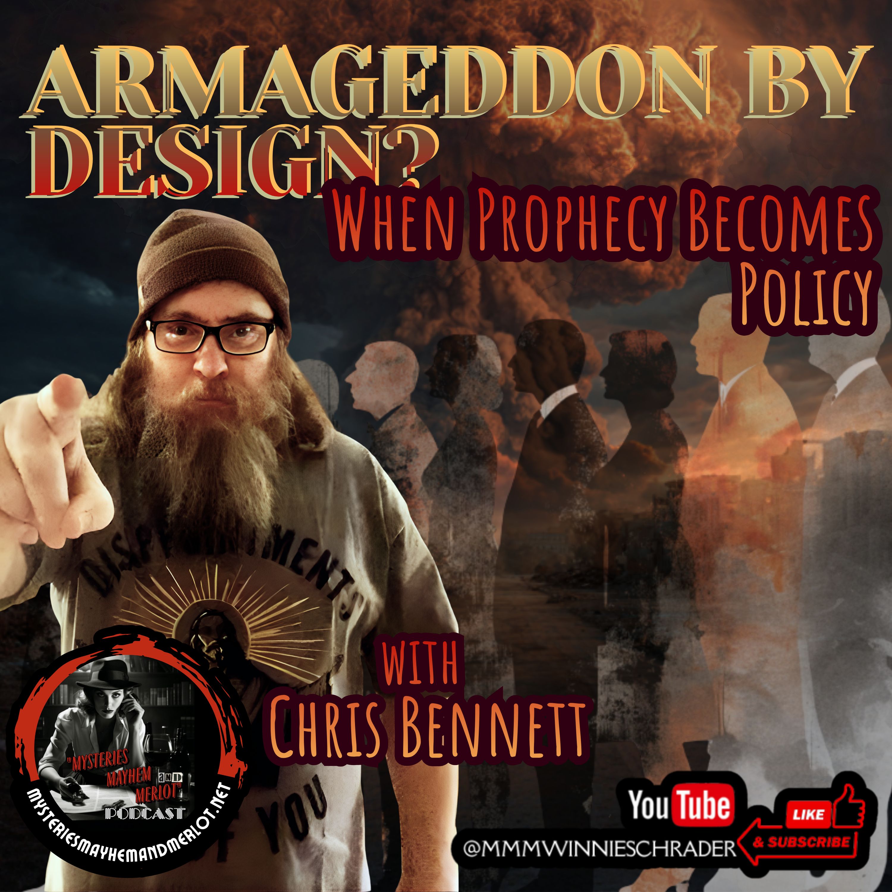Armageddon by Design with Chris Bennett - Mysteries, Mayhem & Merlot