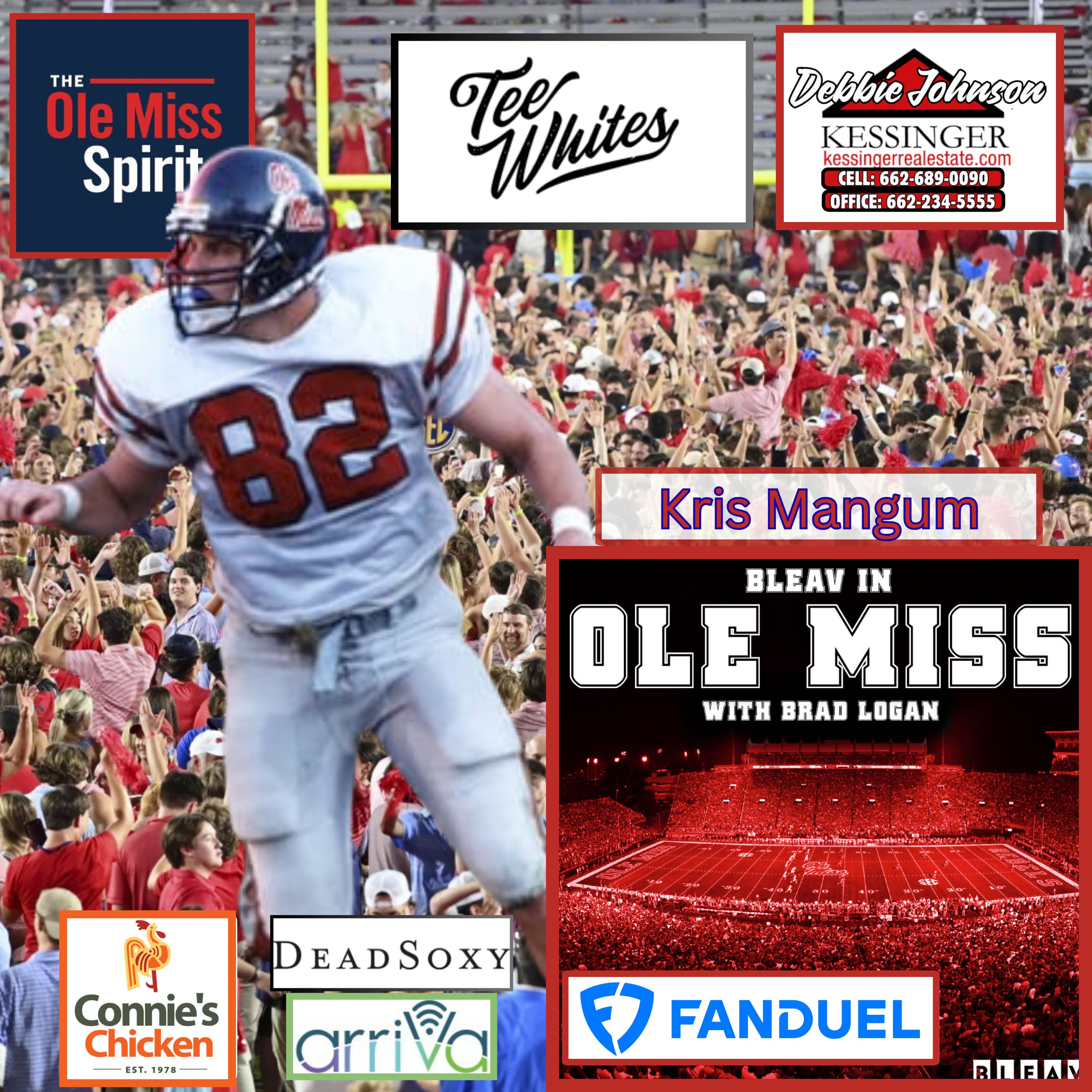 Kris Mangum, former Ole Miss TE, joins the show
