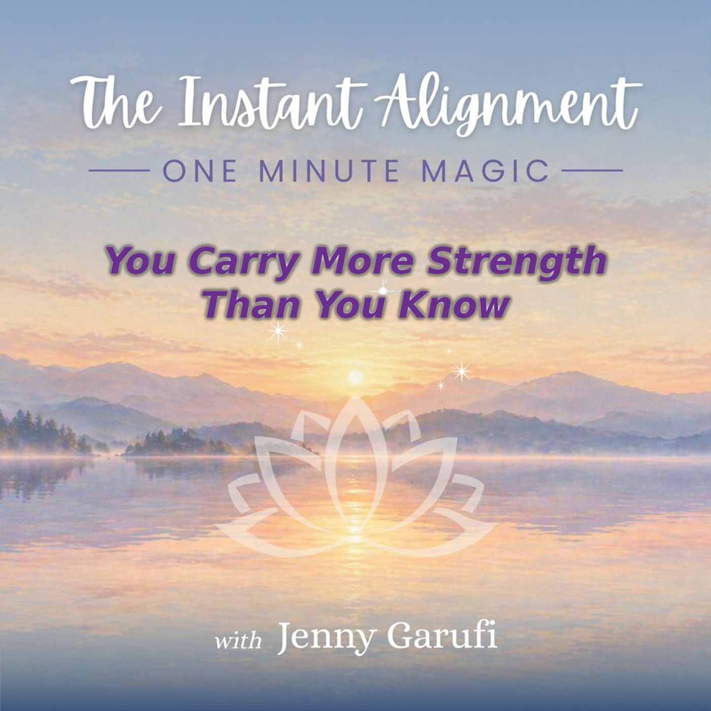 1-Minute Guided Grounding Meditation for Strength & Resilience episode artwork