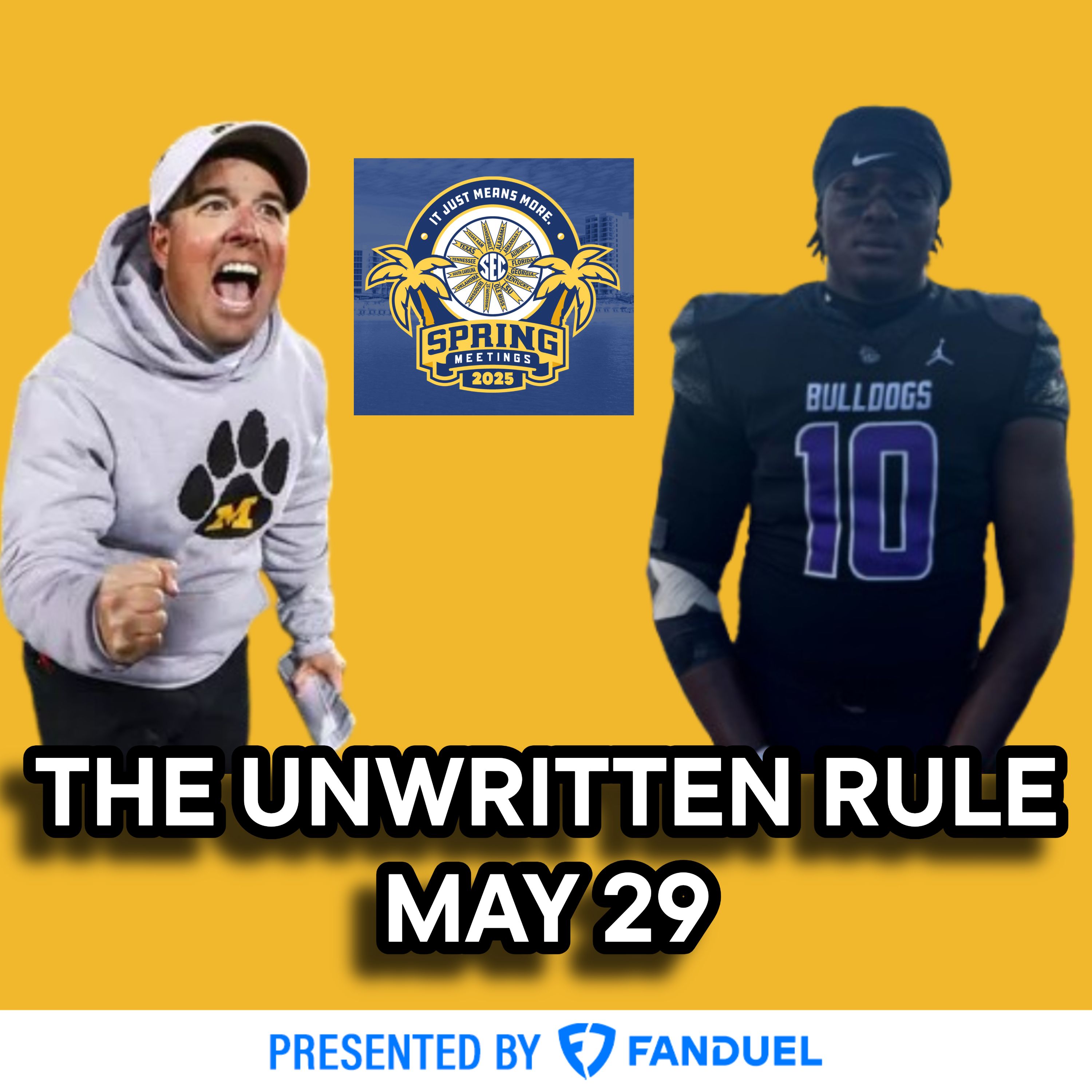 What Eli Drinkwitz said at SEC Spring Meetings episode artwork