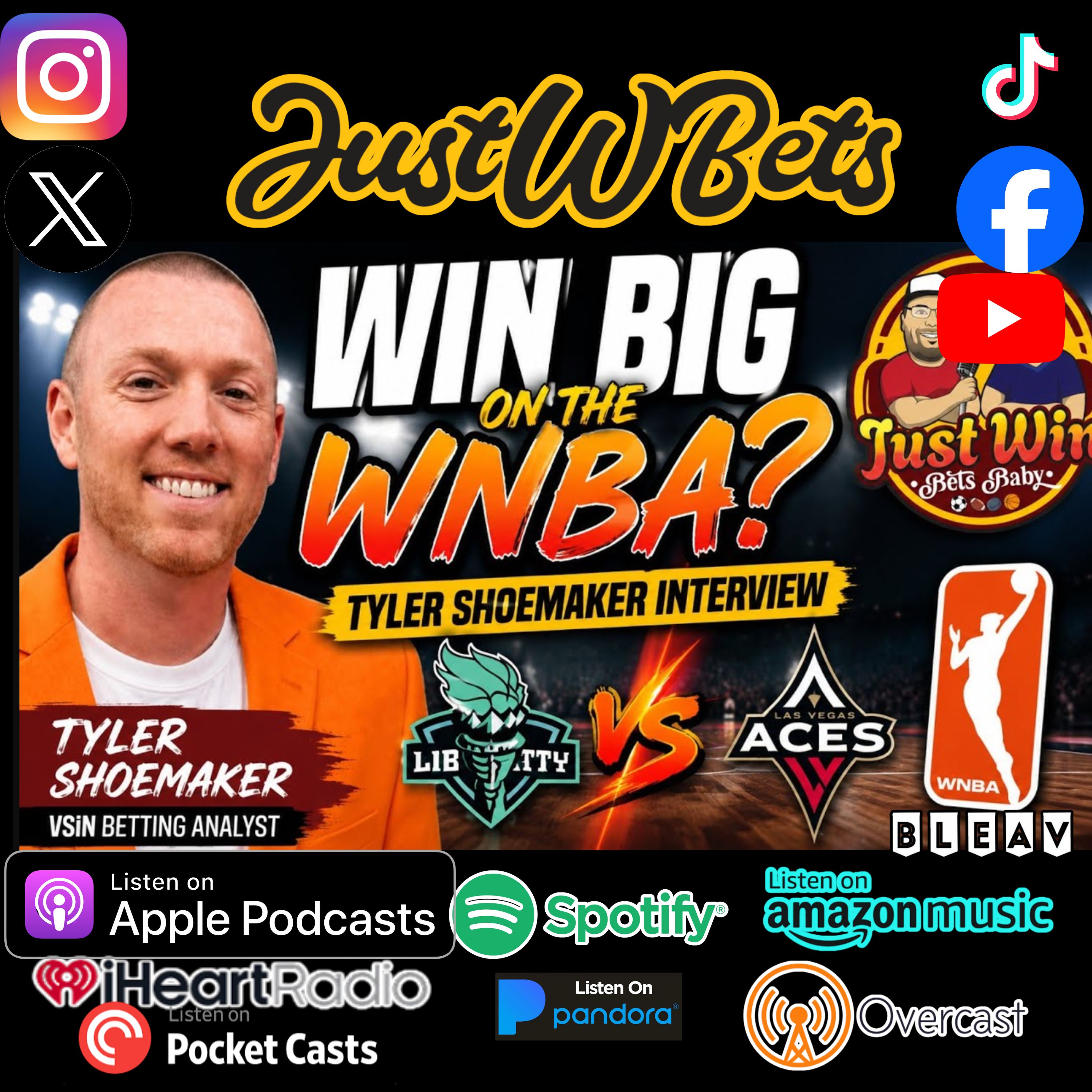 JWBB - WNBA Best Bets w/ Tyler Shoemaker episode artwork