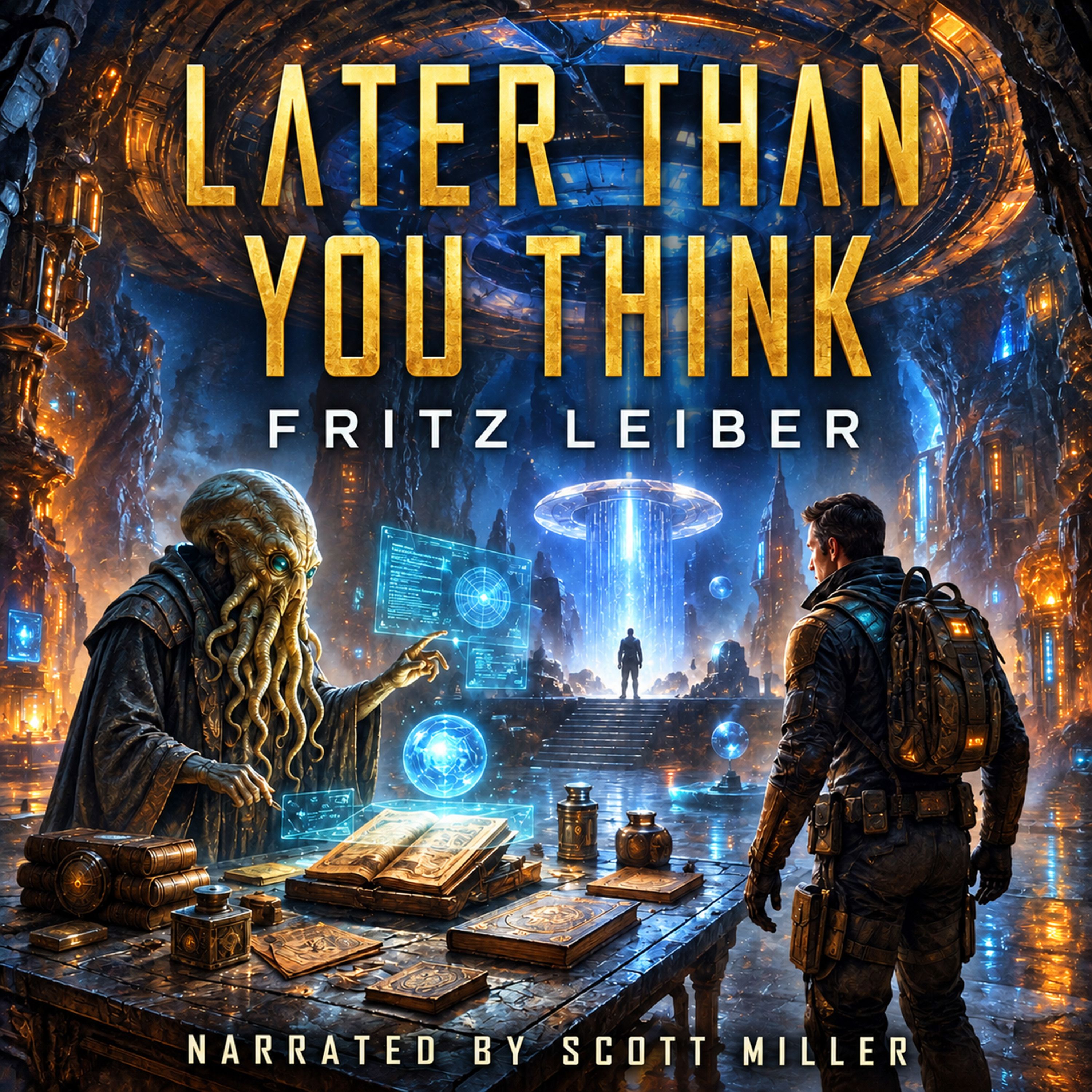 Later Than You Think by Fritz Leiber