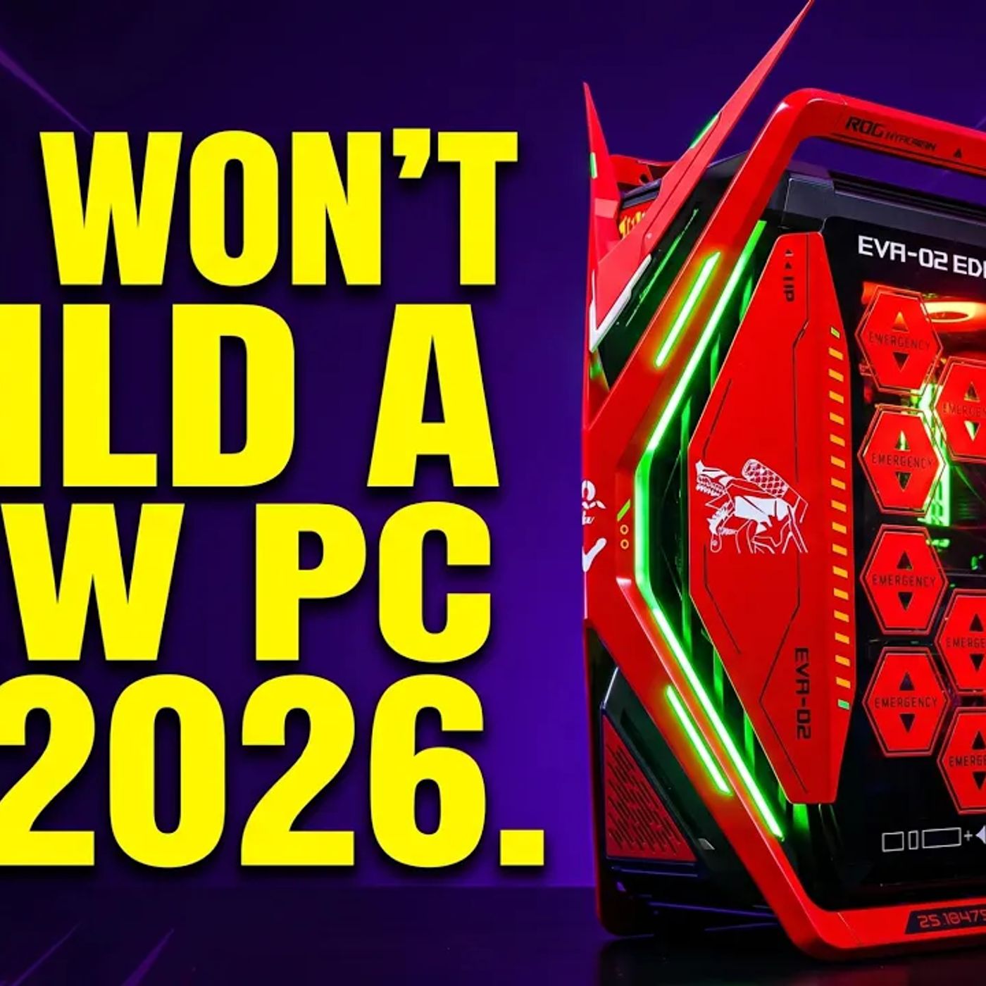 You'd Have to Be INSANE to Build a Gaming PC in 2026.