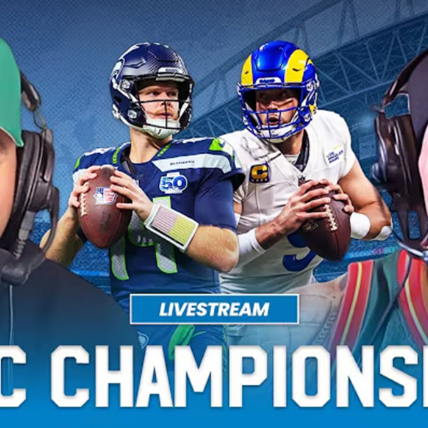 Seahawks vs Rams Post Game Reactions with Lofa Tatupu and Brett Davern | NFC Conference Championship Seahawks vs Rams Post Game Reactions with Lofa Tatupu and Brett Davern | NFC Conference Championship