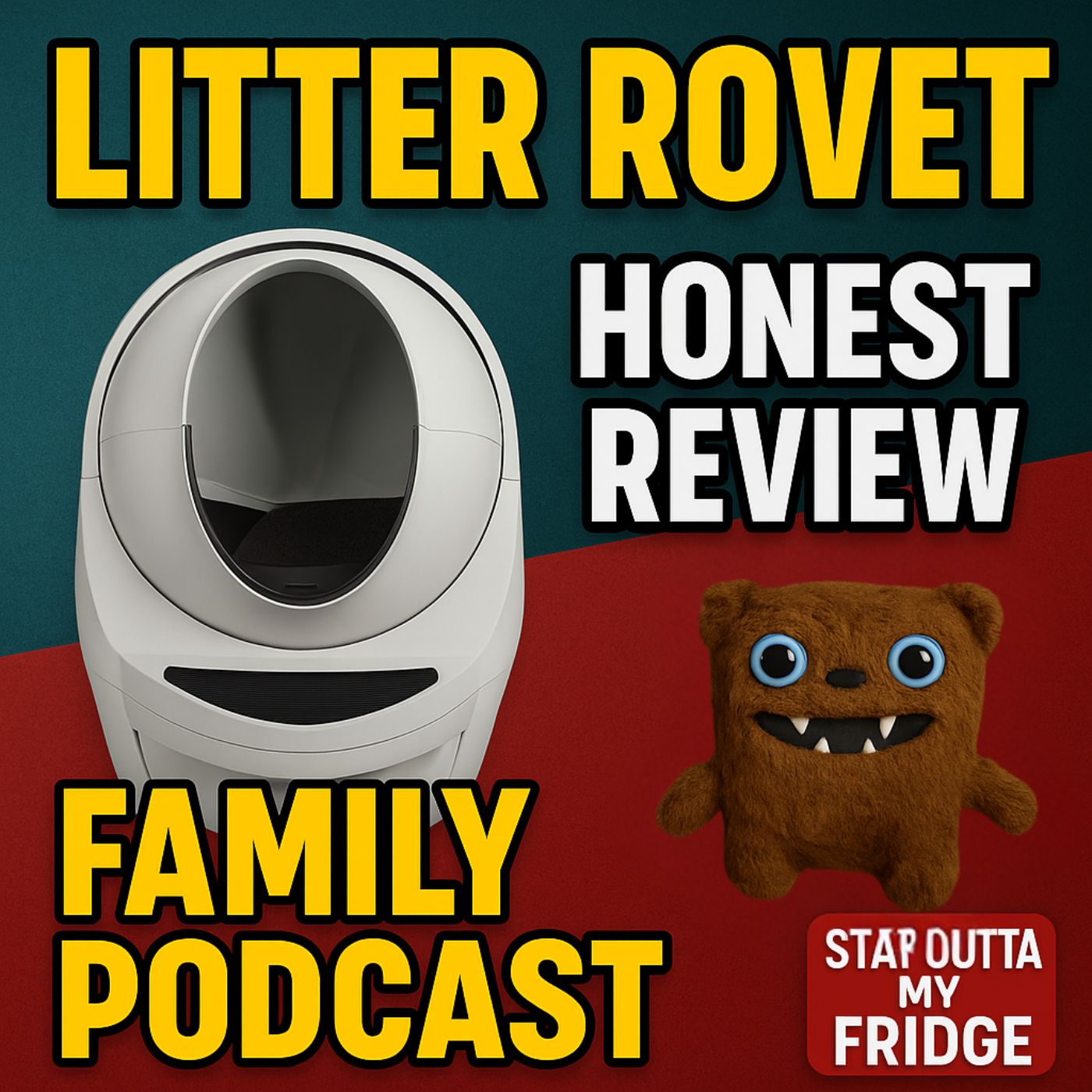 LITTER ROBOT! Why This Self-Cleaning Box is a Game Changer | Fugglers, Halloween & Family Podcast