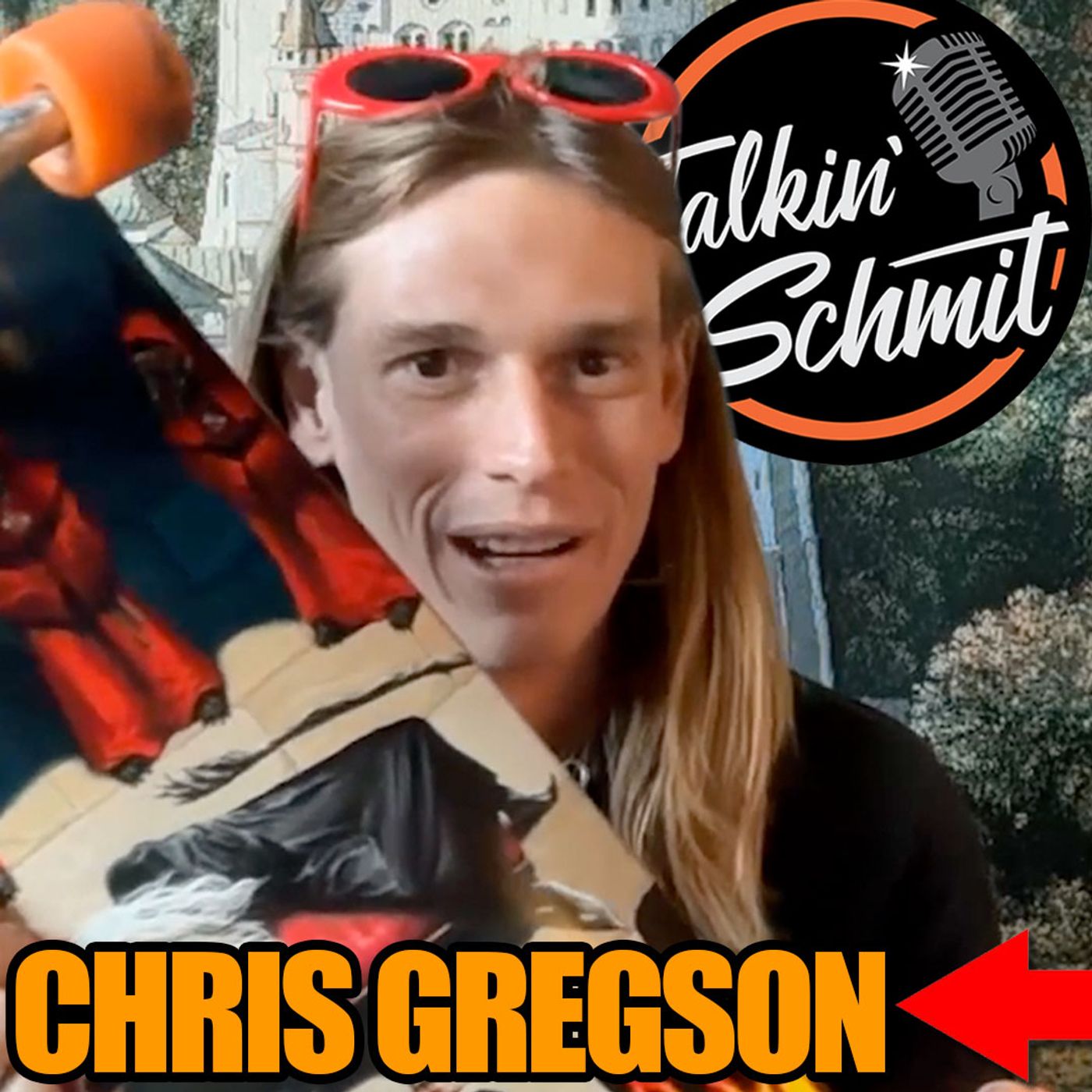 CHRIS GREGSON Talkin' Blood Wizard Skateboards