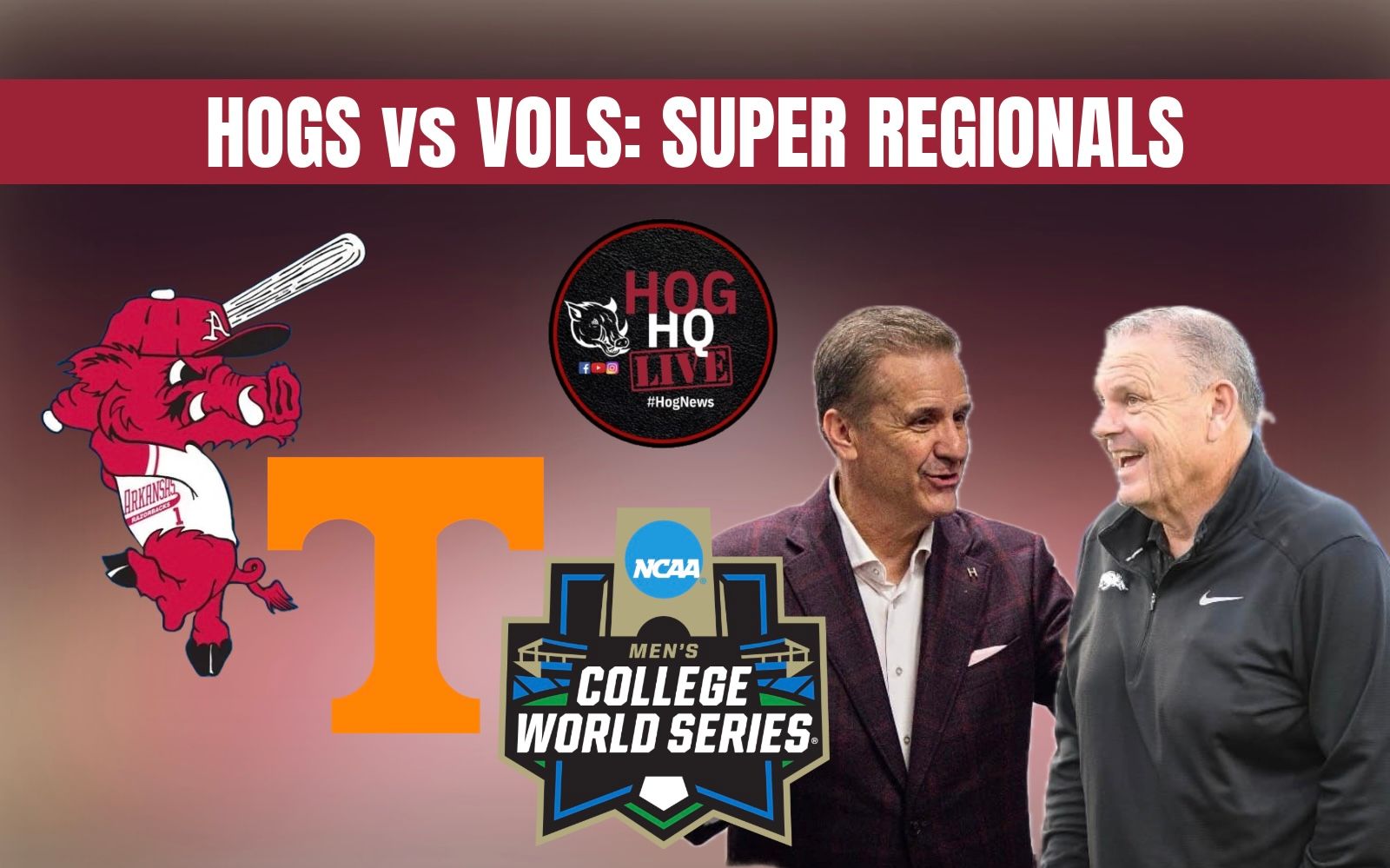 Hog HQ Live Ep #71: Hogs vs Vols with Omaha on the Line episode artwork