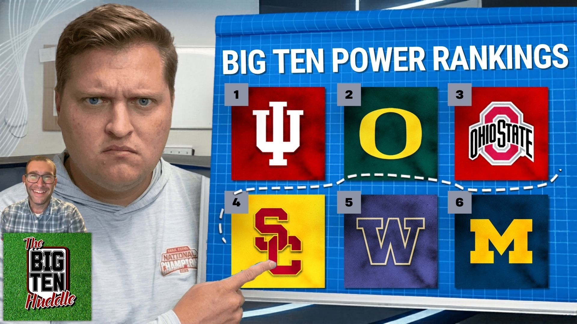 Big Ten Football Power Rankings: Post Spring episode artwork