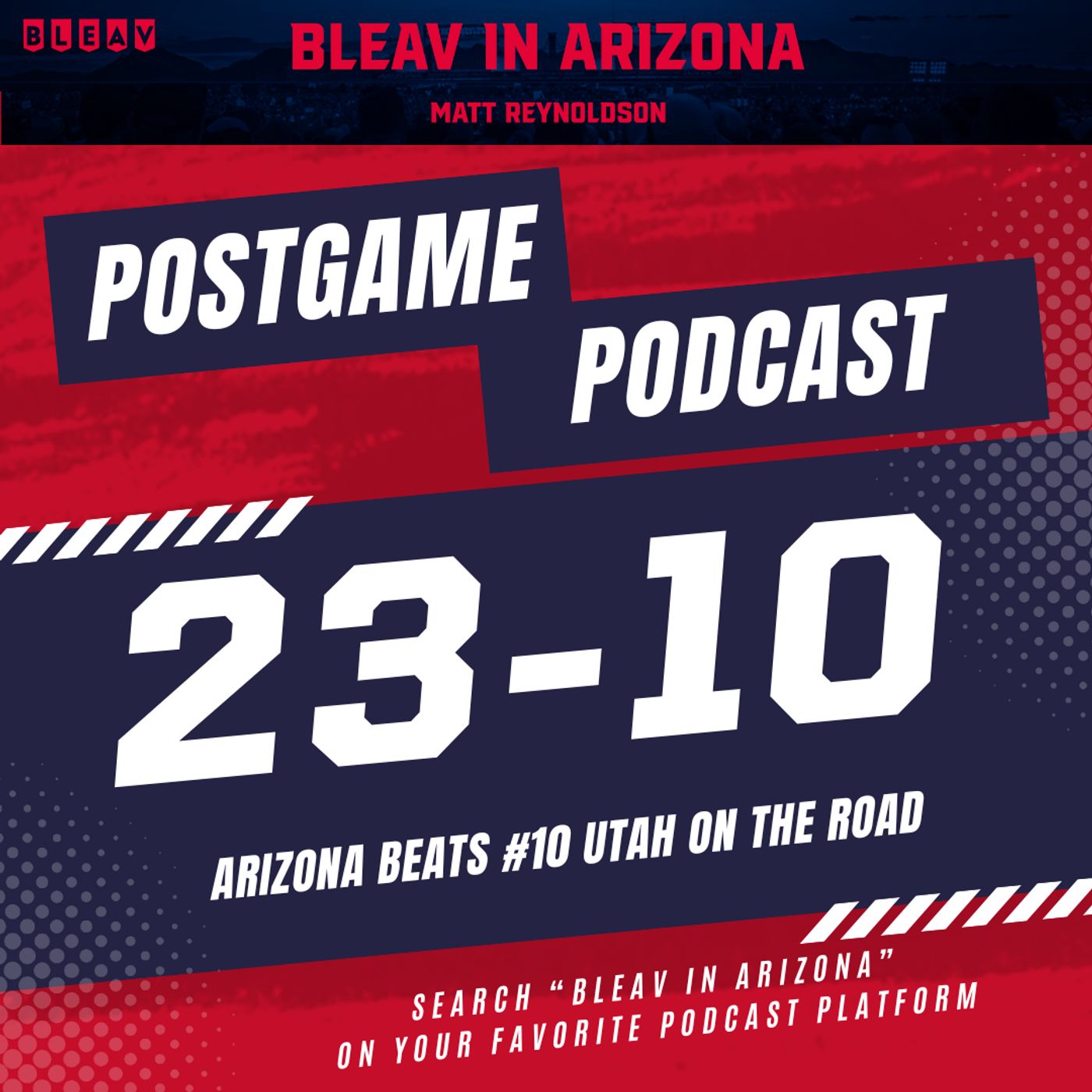 Instant Reaction: Arizona knocks off No. 10 Utah on the road episode artwork