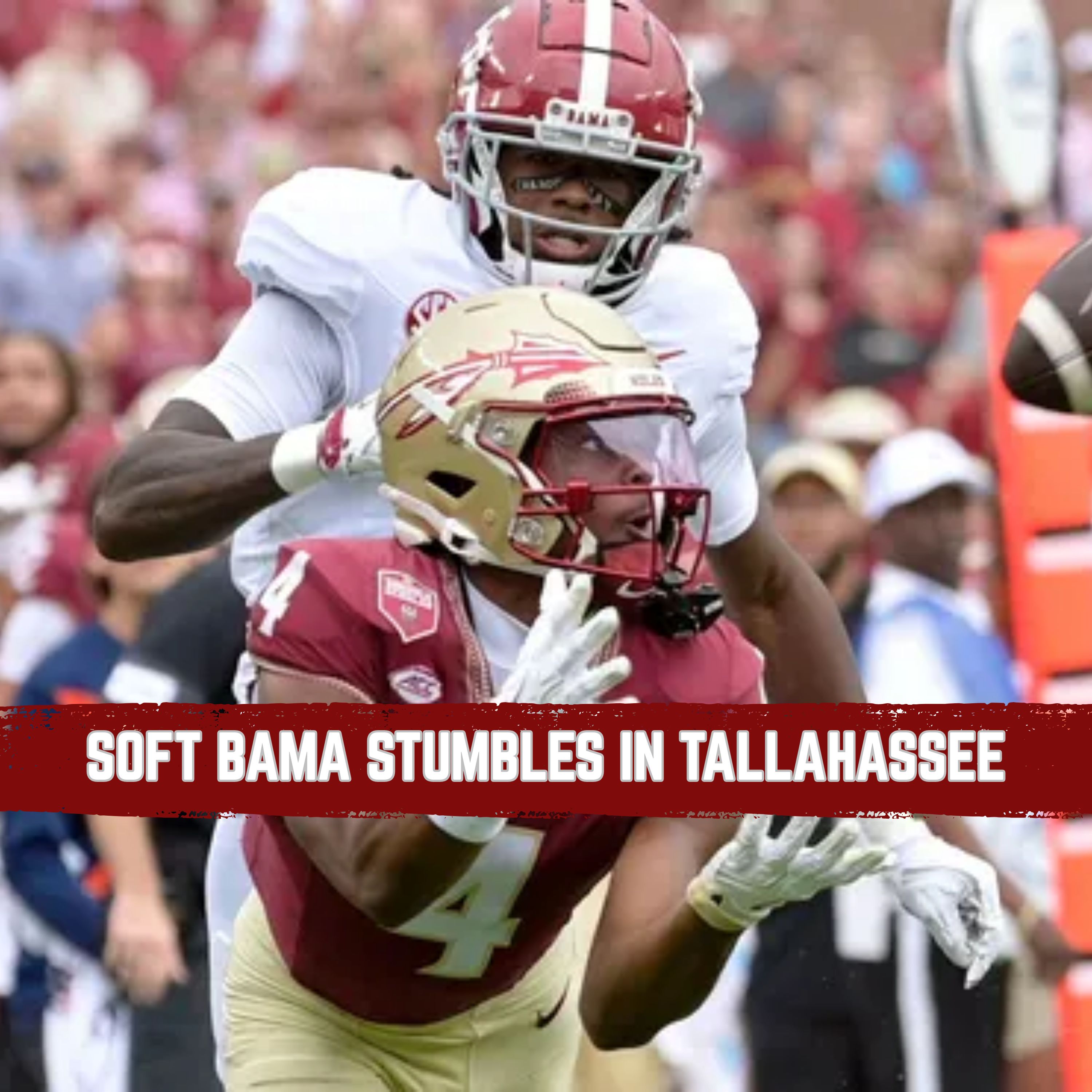 SOFT! Alabama Football looks lost in Tallahassee | Instant Reaction to loss to FSU | Tide Talk Live episode artwork