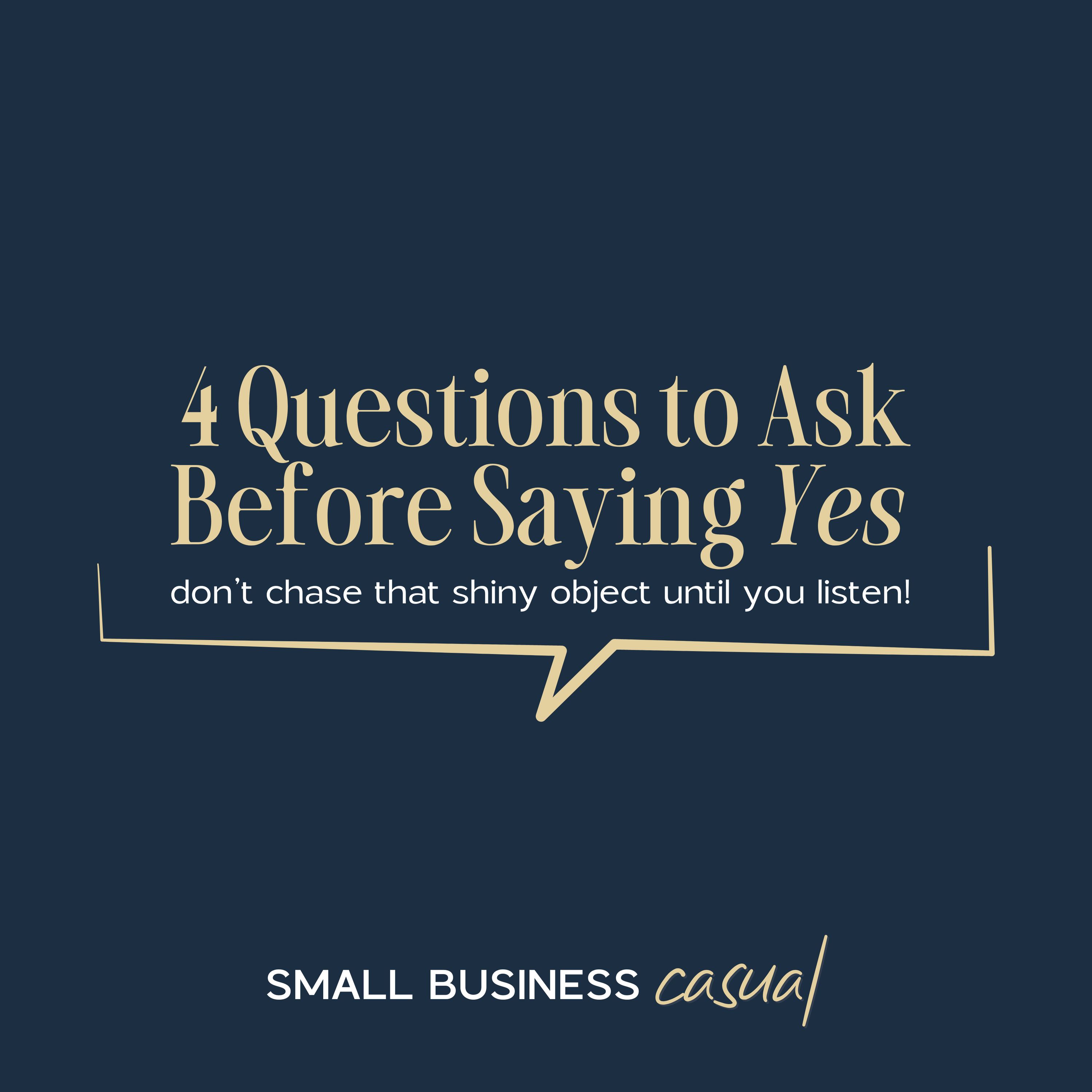 4 Questions to Ask Before Chasing Your Next Shiny Object  with Emily Aborn