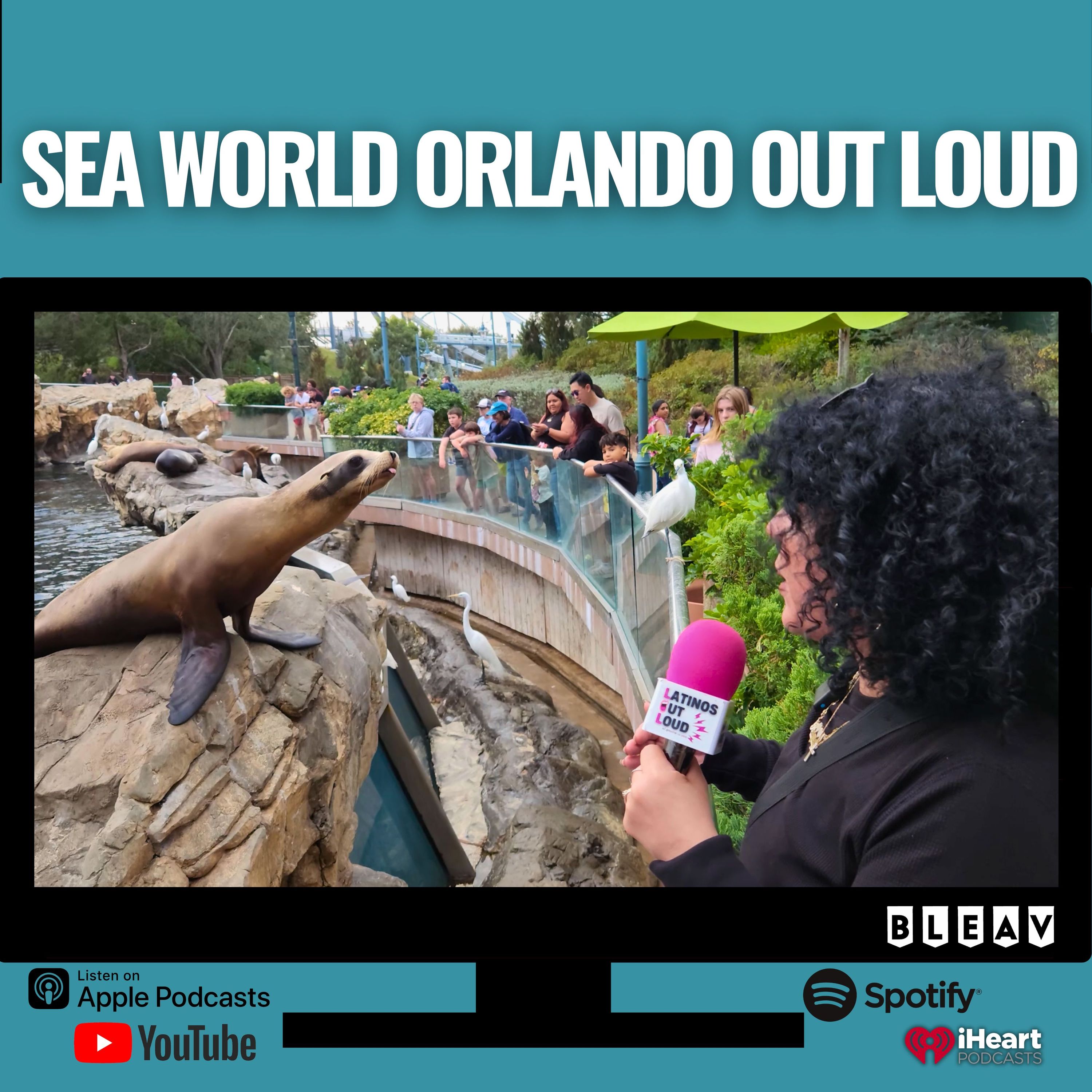 Sea World Orlando OUT LOUD episode artwork