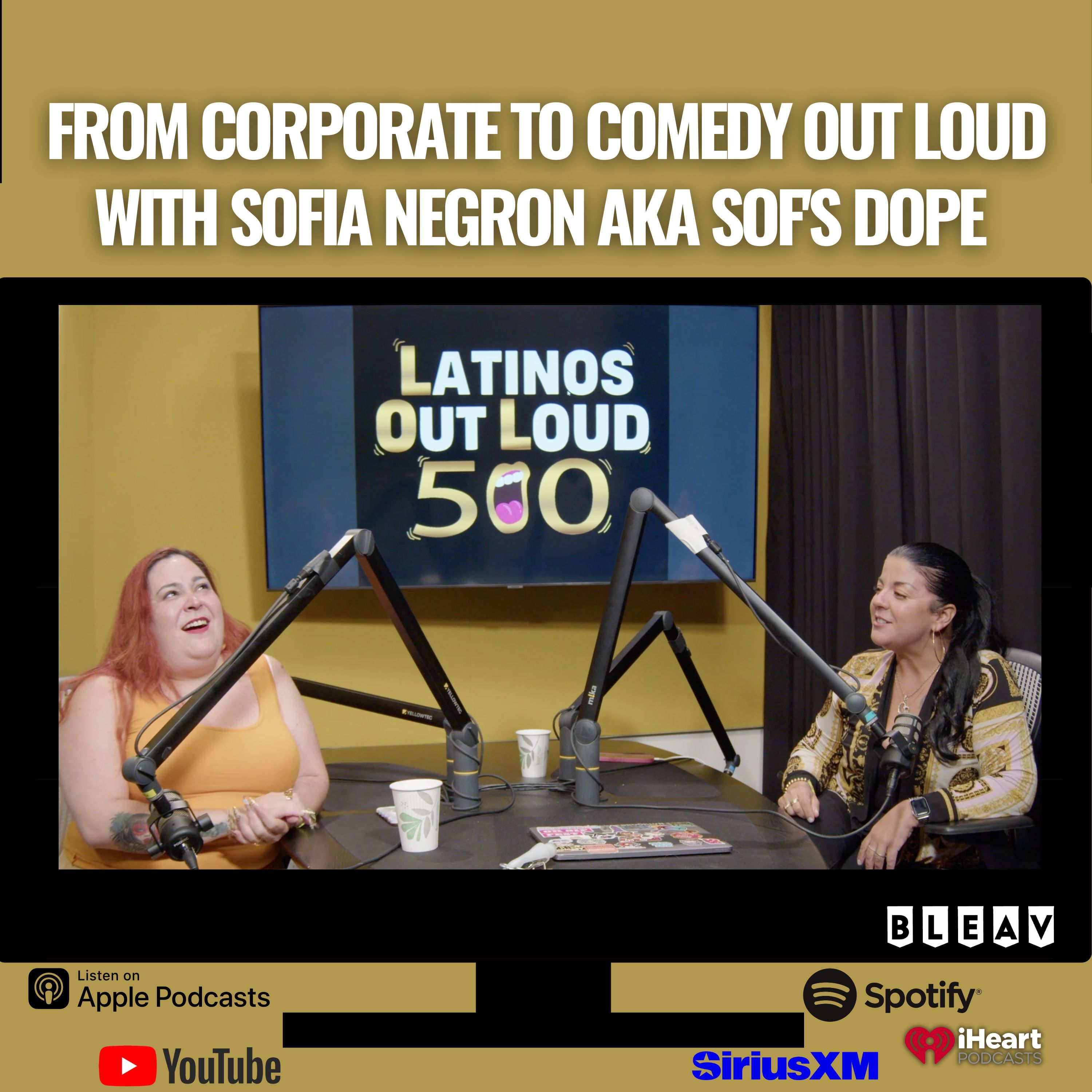 From Corporate to Comedy OUT LOUD with Sofia Negron aka Sof's Dope episode artwork
