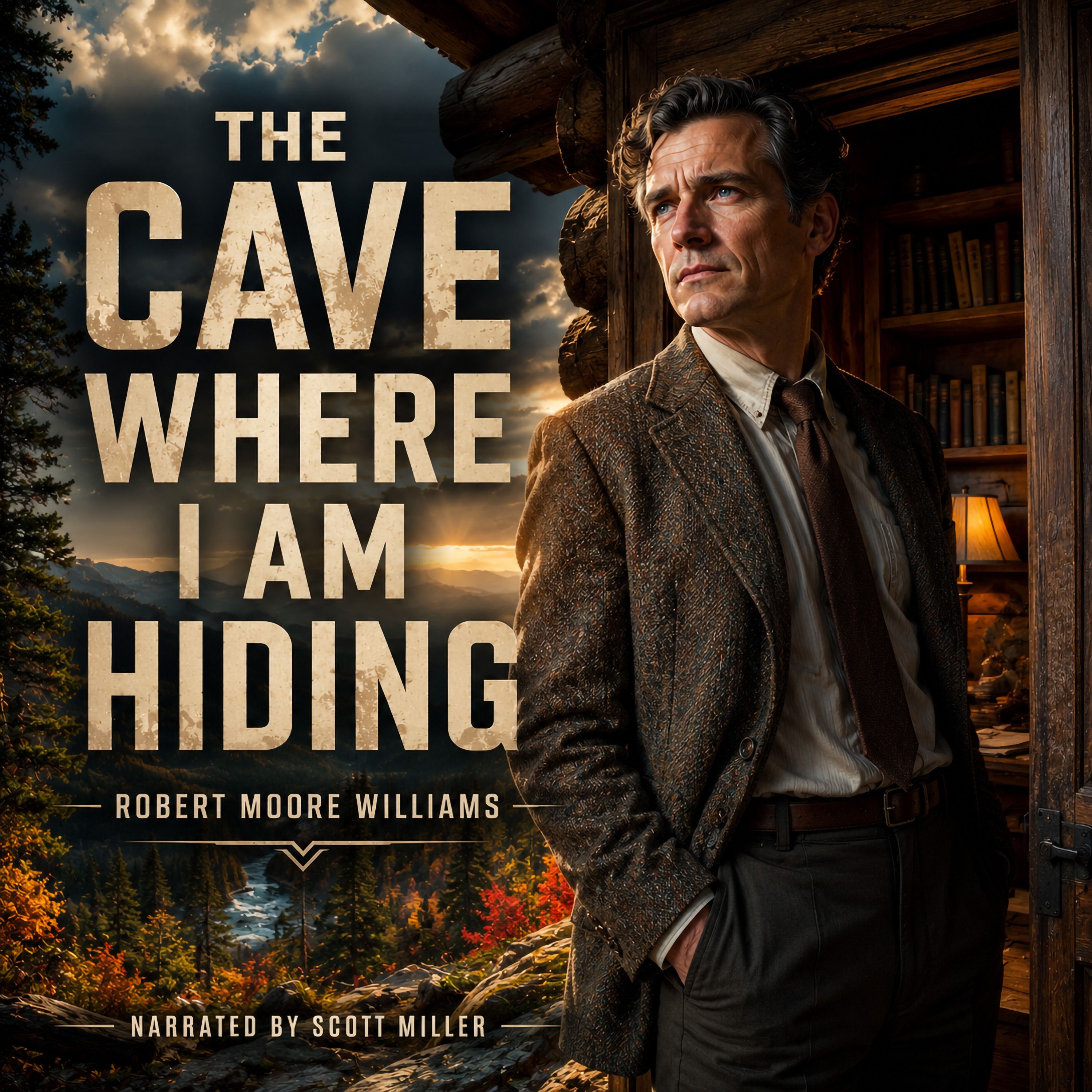 The Cave Where I Am Hiding by Robert Moore Williams