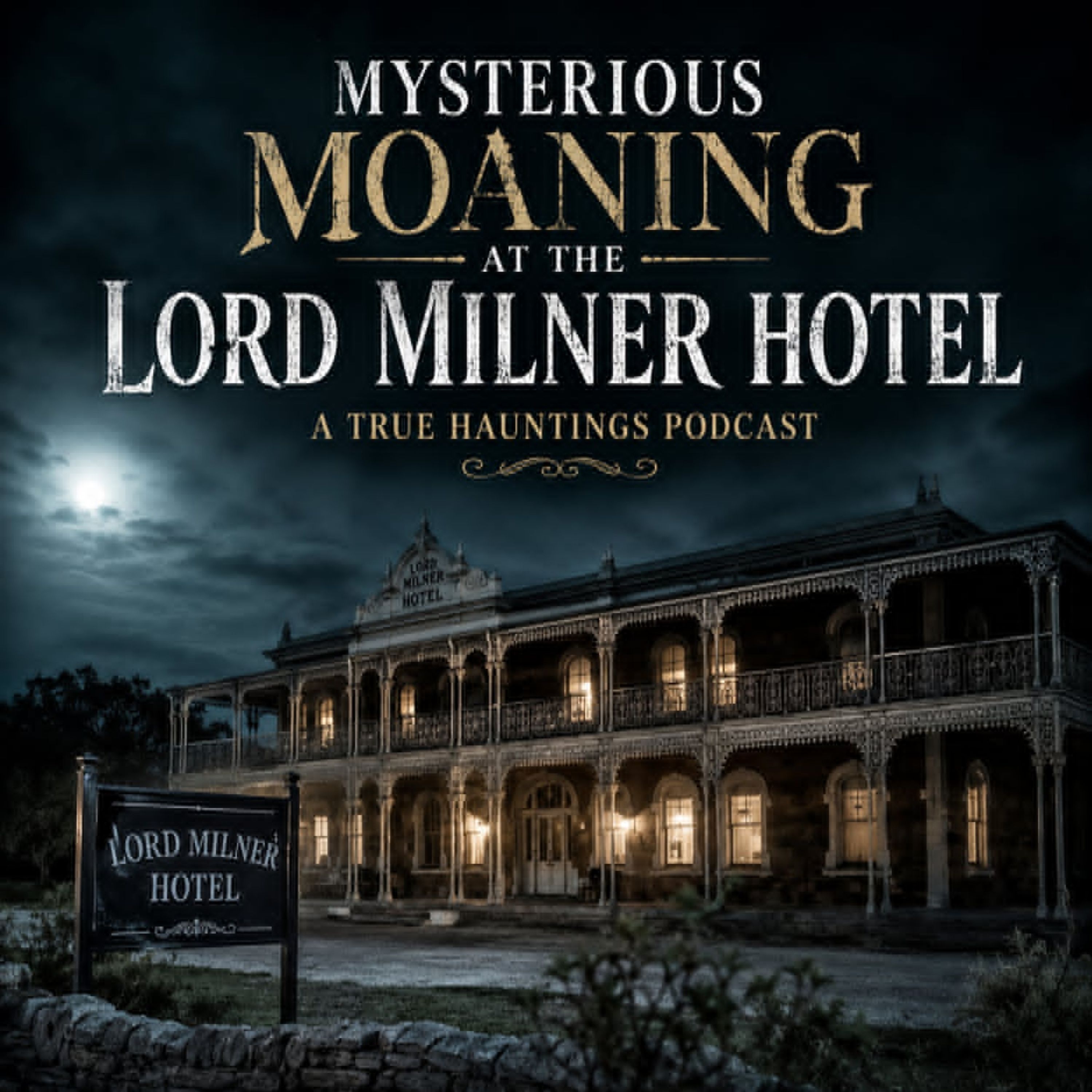 Mysterious Moaning at the Lord Milner Hotel –  A True Hauntings Podcast episode artwork