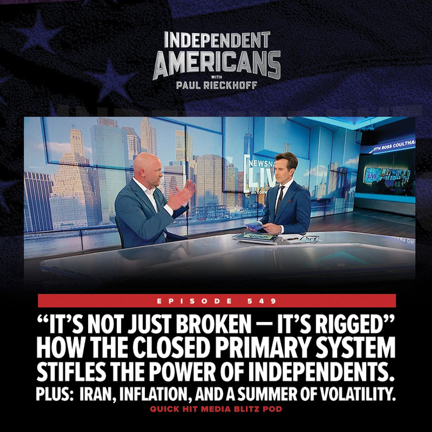 “It’s Not Just Broken — It’s Rigged” How The Closed Primary System Stifles The Power Of Independents. episode artwork