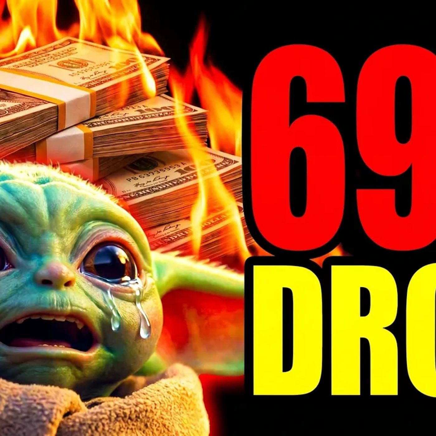 Mandalorian and Grogu PLUMMETS 69% in Week 2! Star Wars WORST Drop Ever!