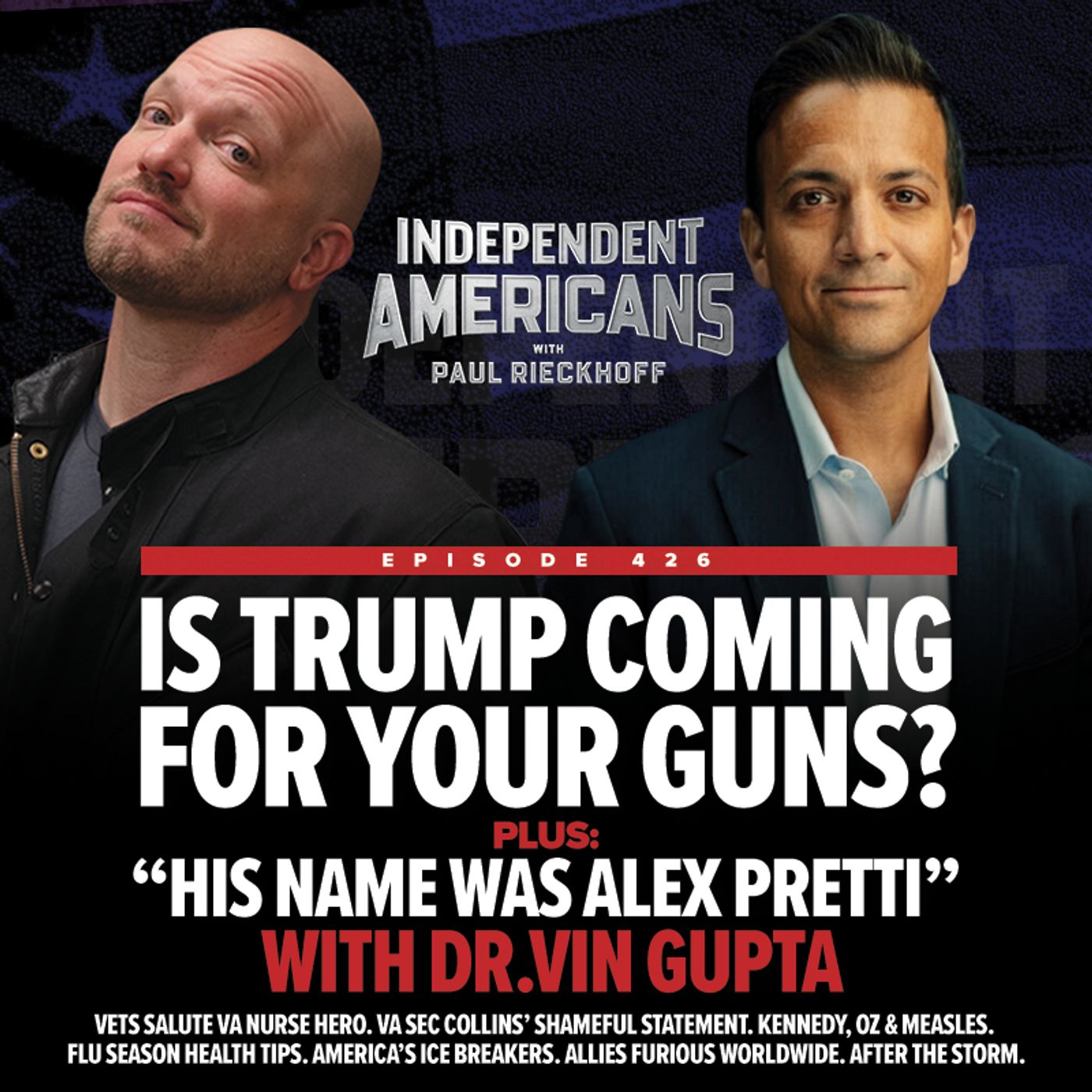 Is Trump Coming For Your Guns? His Name was Alex Pretti w/ Dr Vin Gupta. Is Trump Coming For Your Guns? His Name was Alex Pretti w/ Dr Vin Gupta.