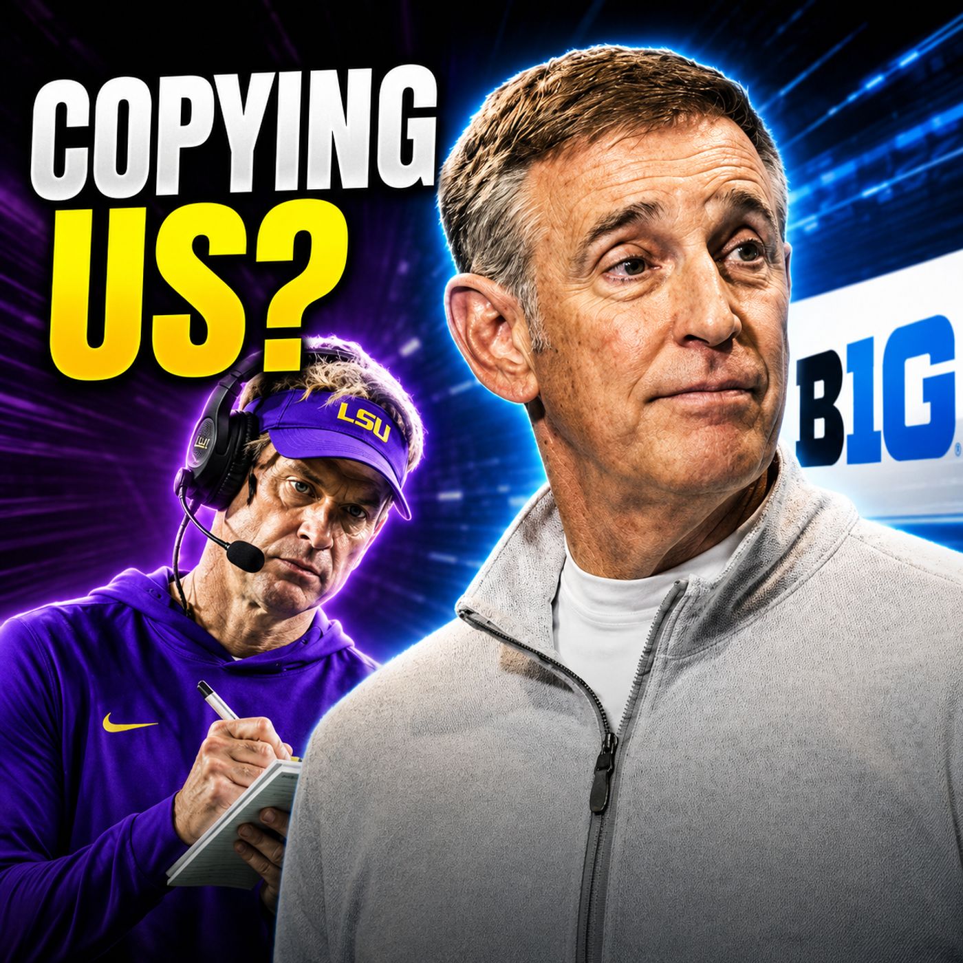LSU Just Gave the Big Ten GREAT News | And the SEC Can't Stand it episode artwork