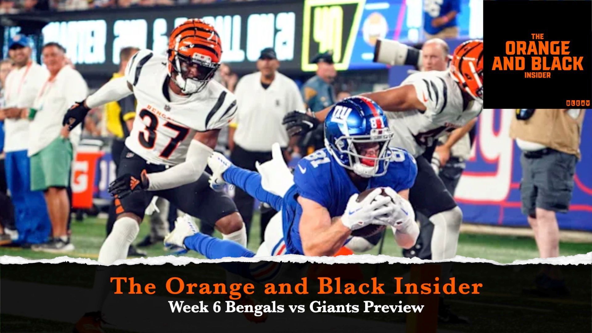 Bengals vs Giants Week 6 Preview: The Orange and Black Insider
