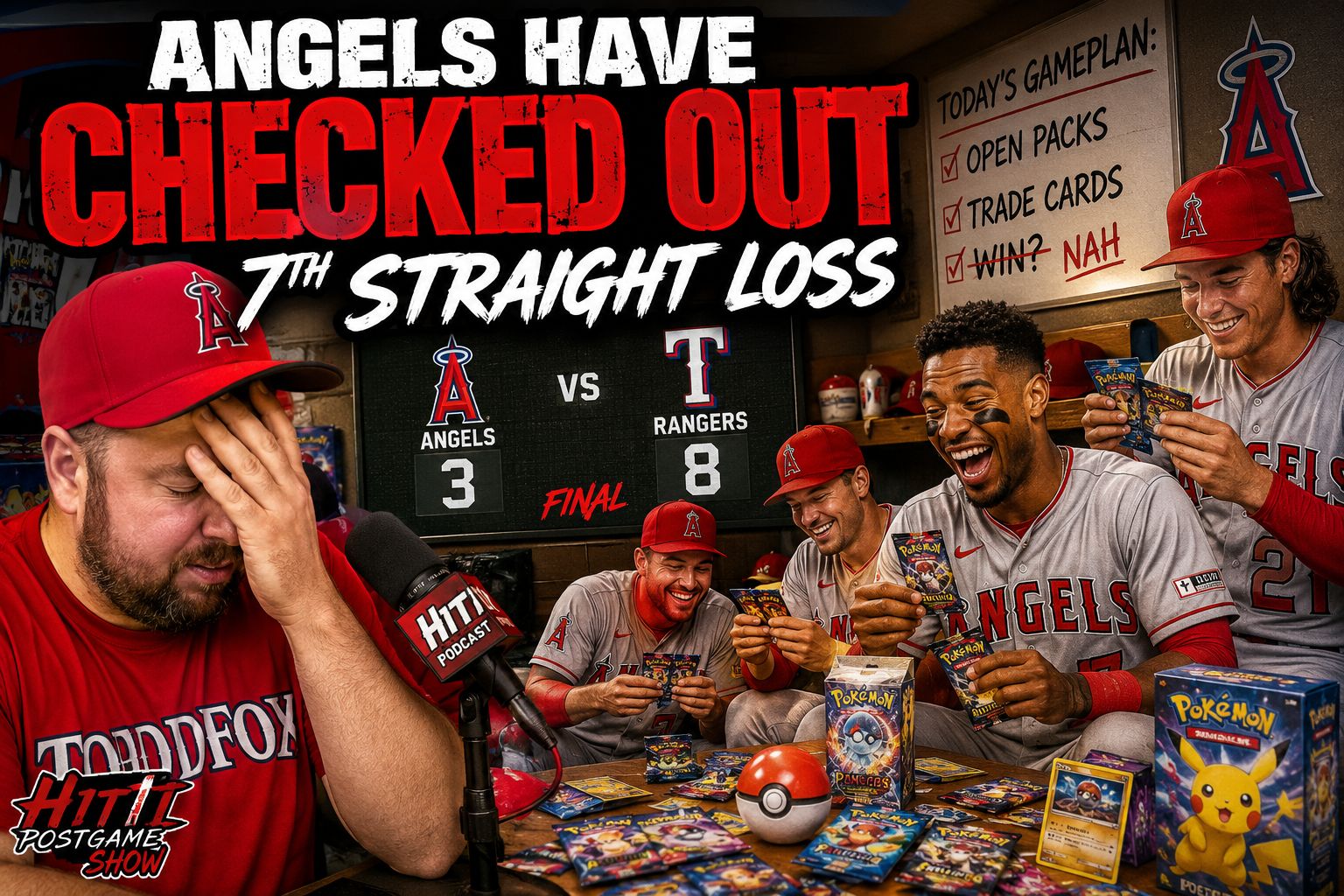 ANGELS HAVE CHECKED OUT!