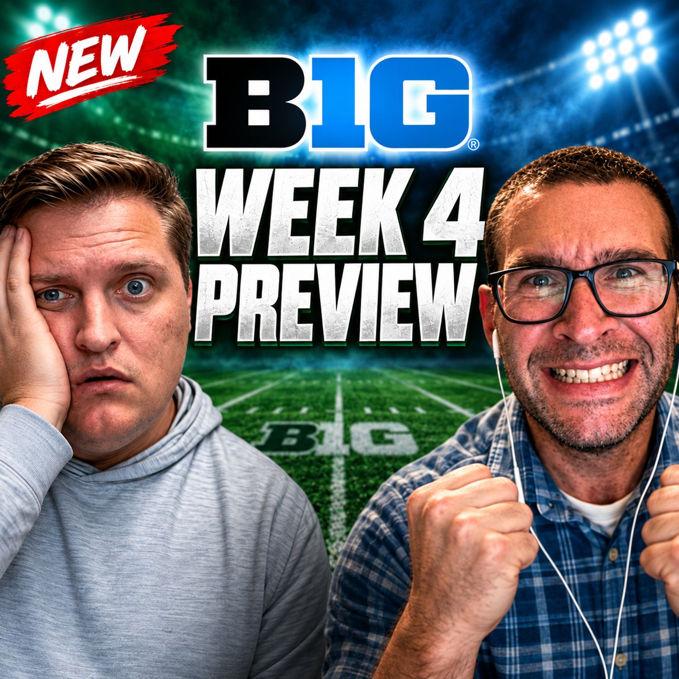 Two Undefeated Big Ten Teams MUST Lose in Week 4! | USC vs Oregon + Every Game Prediction