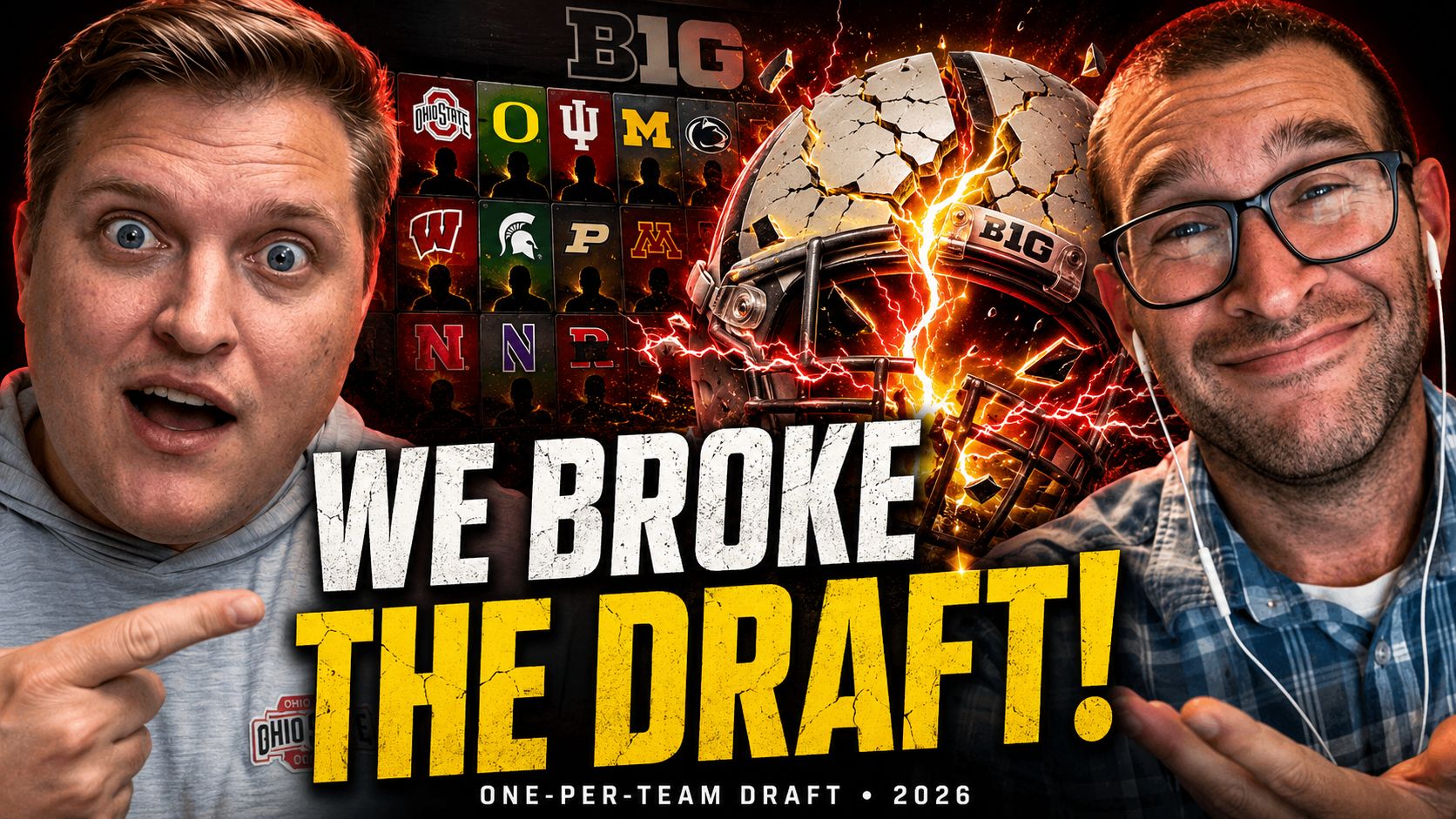 Annual Big Ten Player Draft: One Pick for Every Team in 2026 episode artwork