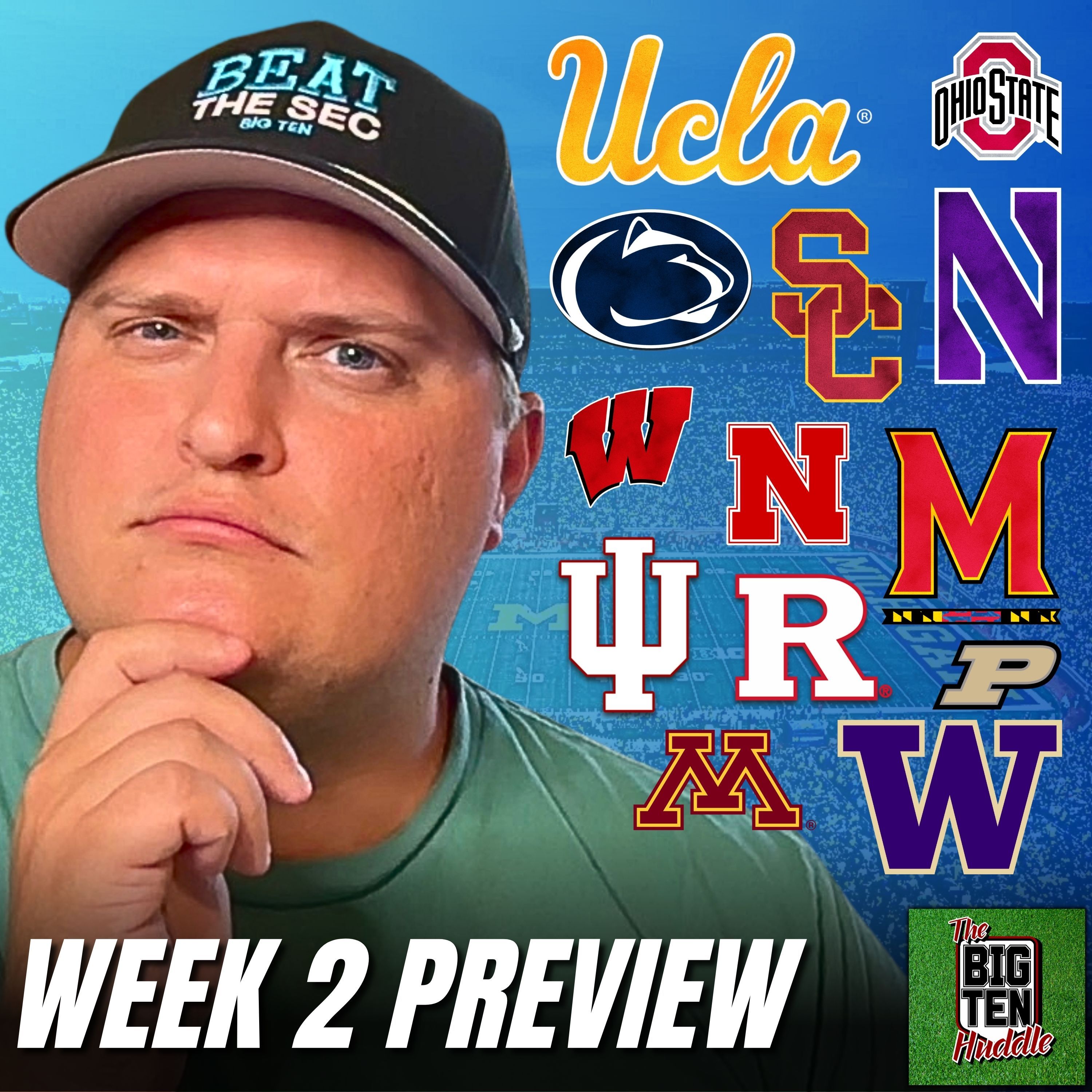 Who Will Won By the Most Points in Week 2? | Big Ten Week 2 Preview part 1