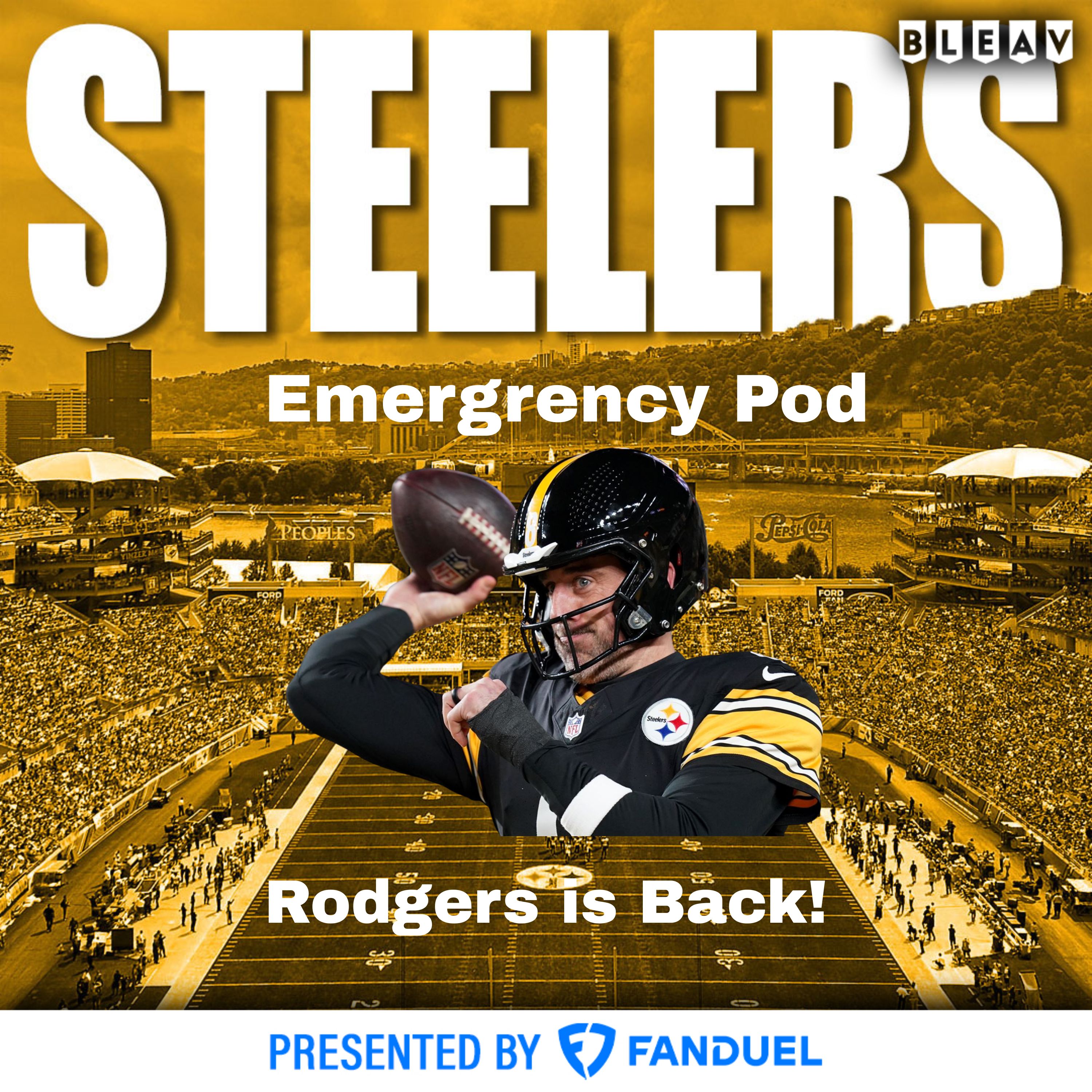 Emergency Pod: Aaron Rodgers Returns To Steelers On One Year Deal episode artwork