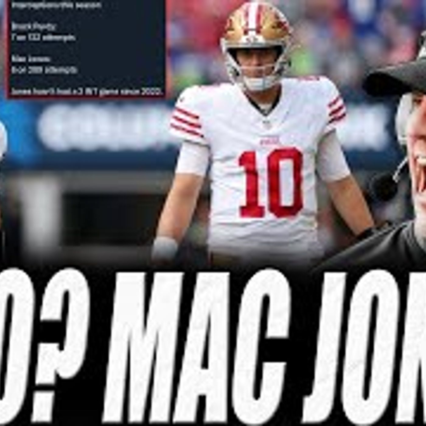 The Coach JB Show With Big Smitty | Should 49ers BENCH Brock Purdy For Mac Jones? The Coach JB Show With Big Smitty | Should 49ers BENCH Brock Purdy For Mac Jones?