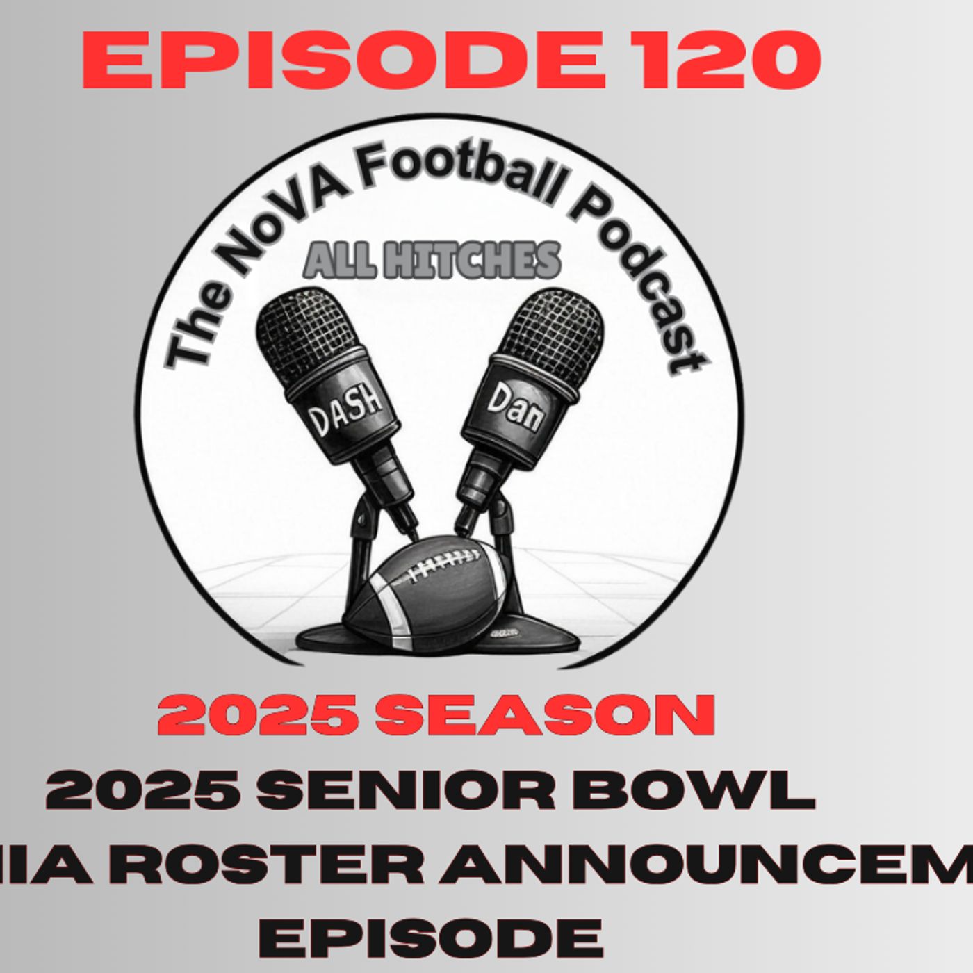 Special Episode: 2025 Senior Bowl Virginia Roster [EP120] -All Hitches: The Nova Football Podcast