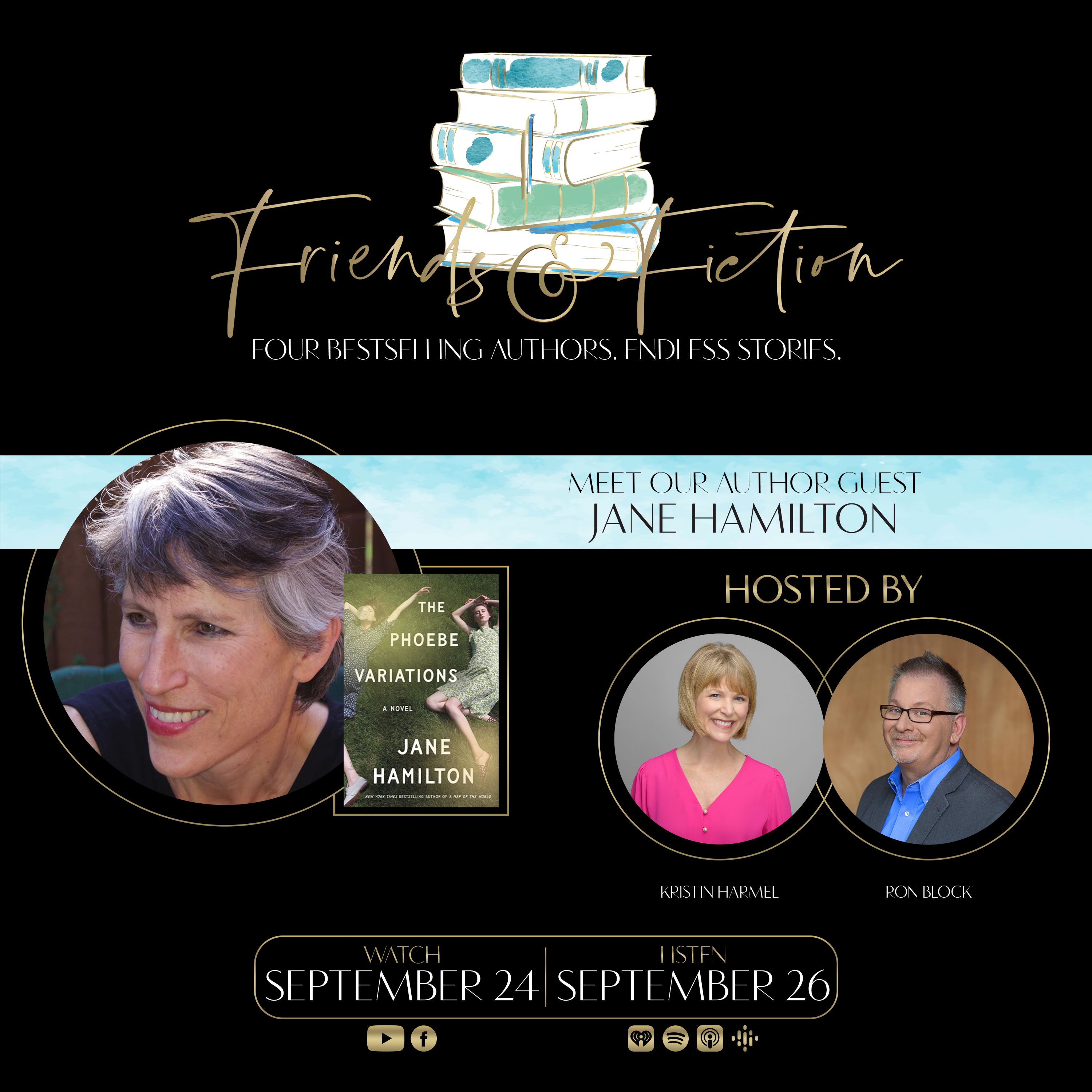 Friends & Fiction with Jane Hamilton
