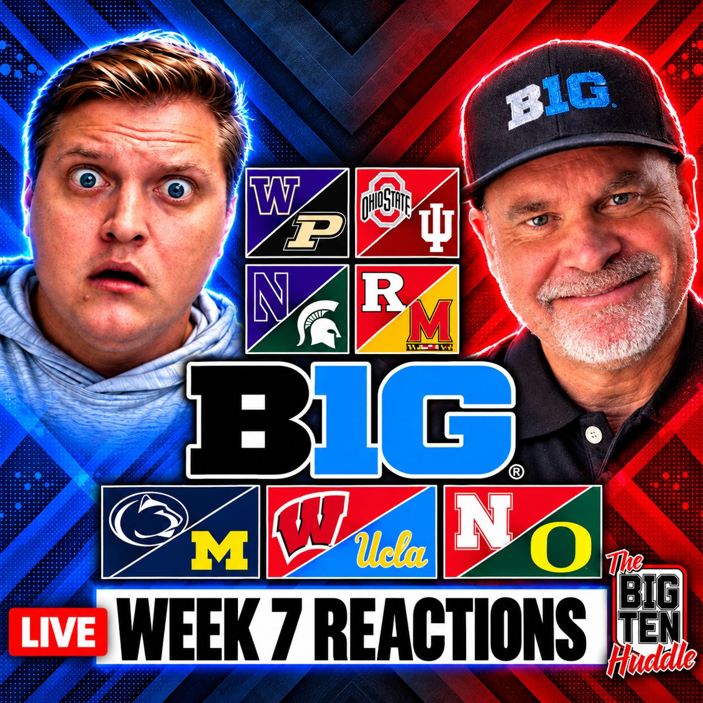 WILDNESS in the Big Ten Week 7 | Give UCLA some Respect | Why Indiana May Have the Safer CFP Path