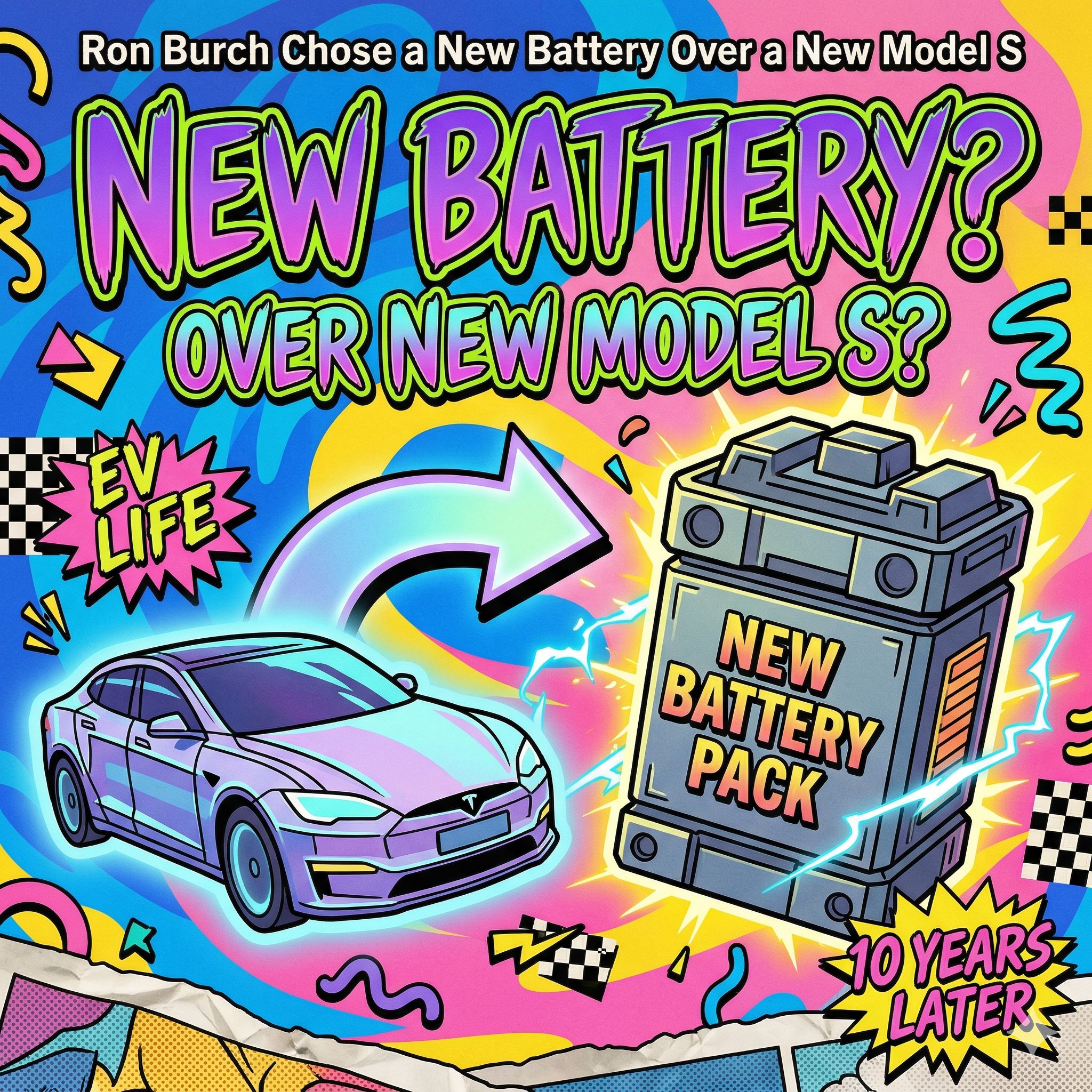 Ron Burch Chose a New Battery Over a New Model S