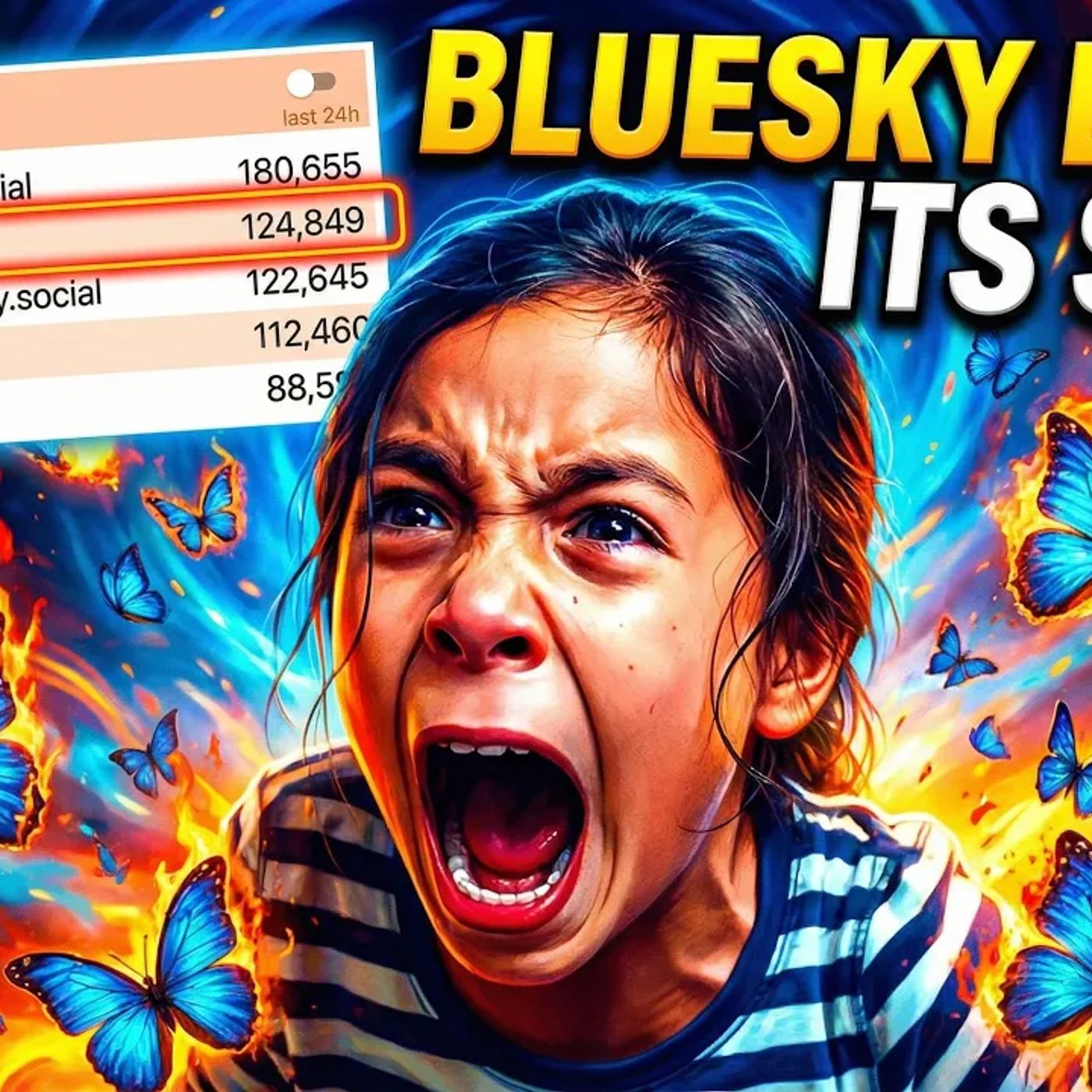 Bluesky Users TURN on the Platform! BLOCK Official Account!
