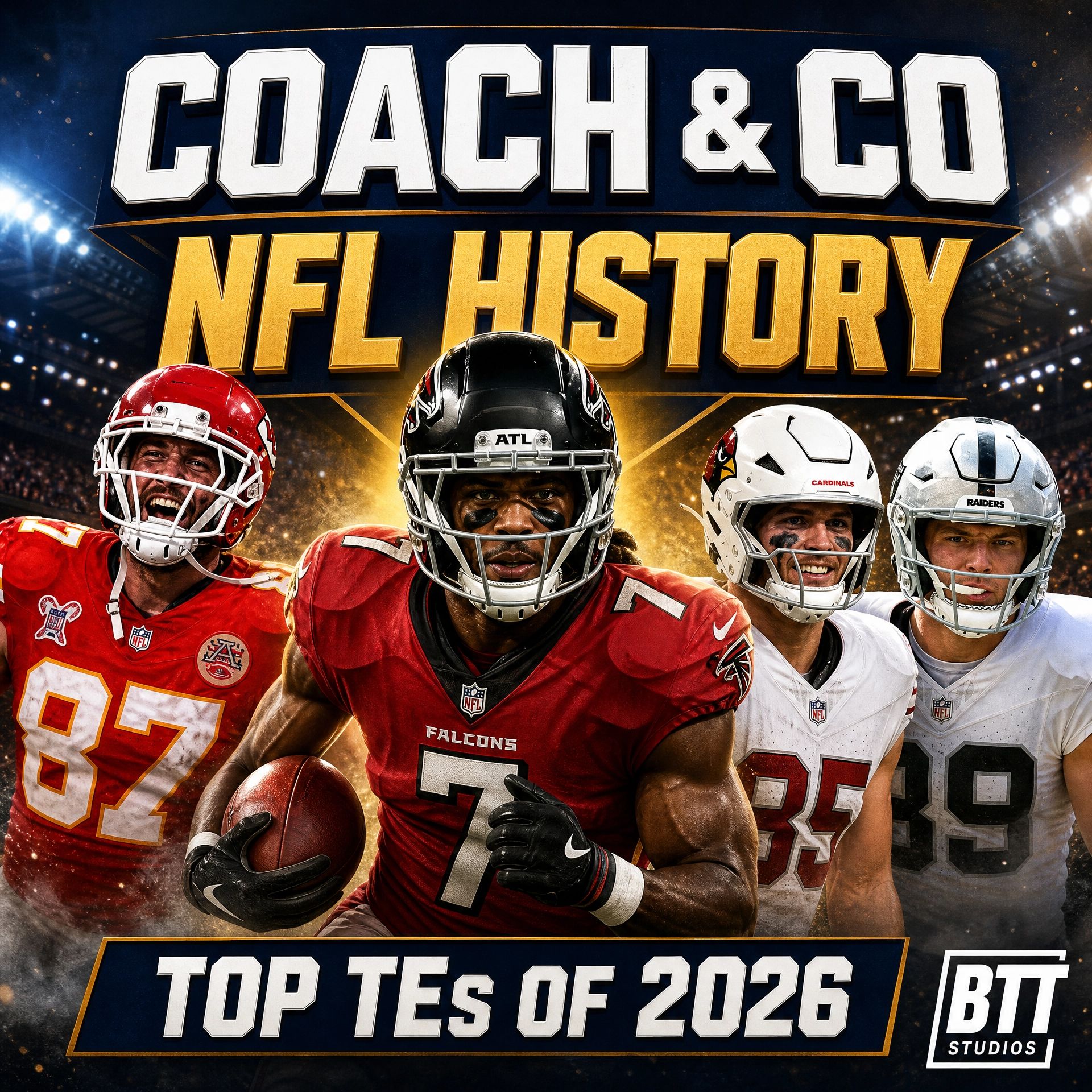 Bijan Robinson Makes NFL History + Our Top TEs of 2026 | Coach and Company episode artwork