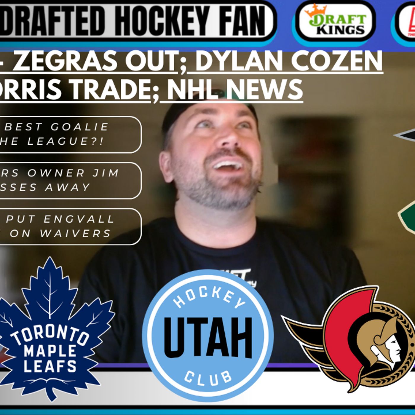 Day 30/45 - Cozen or Norris trade; Stolarz, Woll top five; Trevor Zegras out six weeks; NHL News