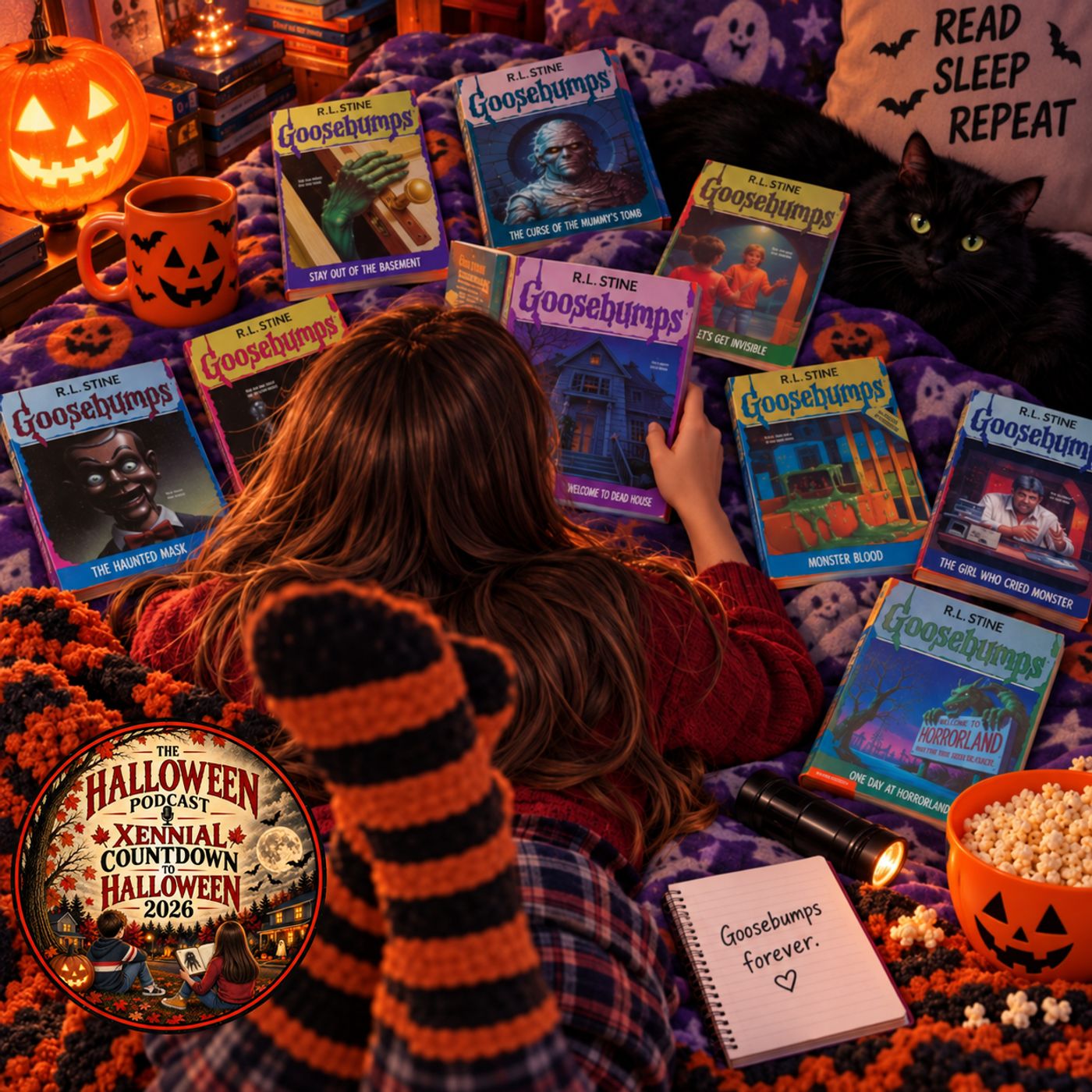 Goosebumps Books By R.L. Stine Xennial Memories episode artwork