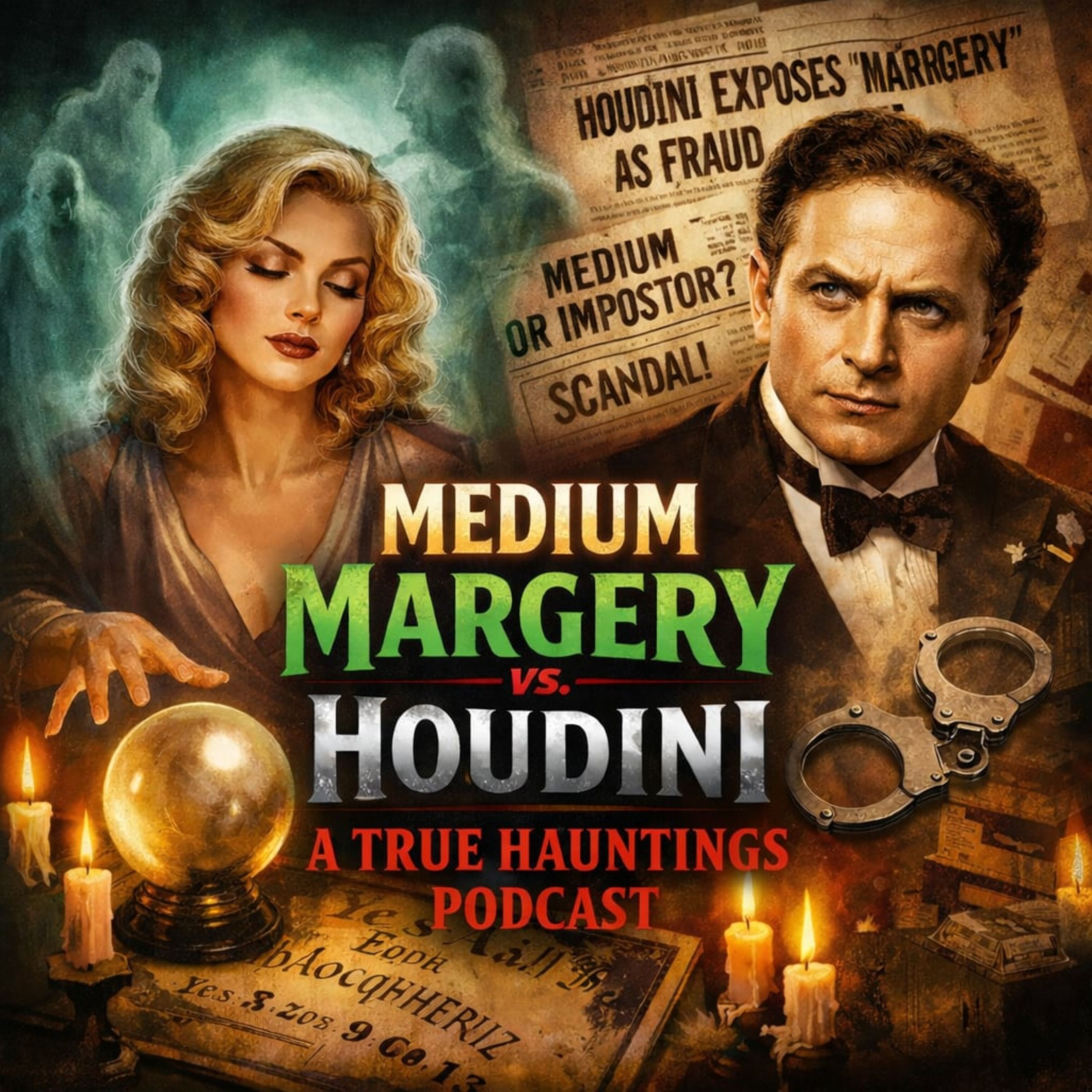 Medium Margery vs. Houdini - A True Hauntings Podcast