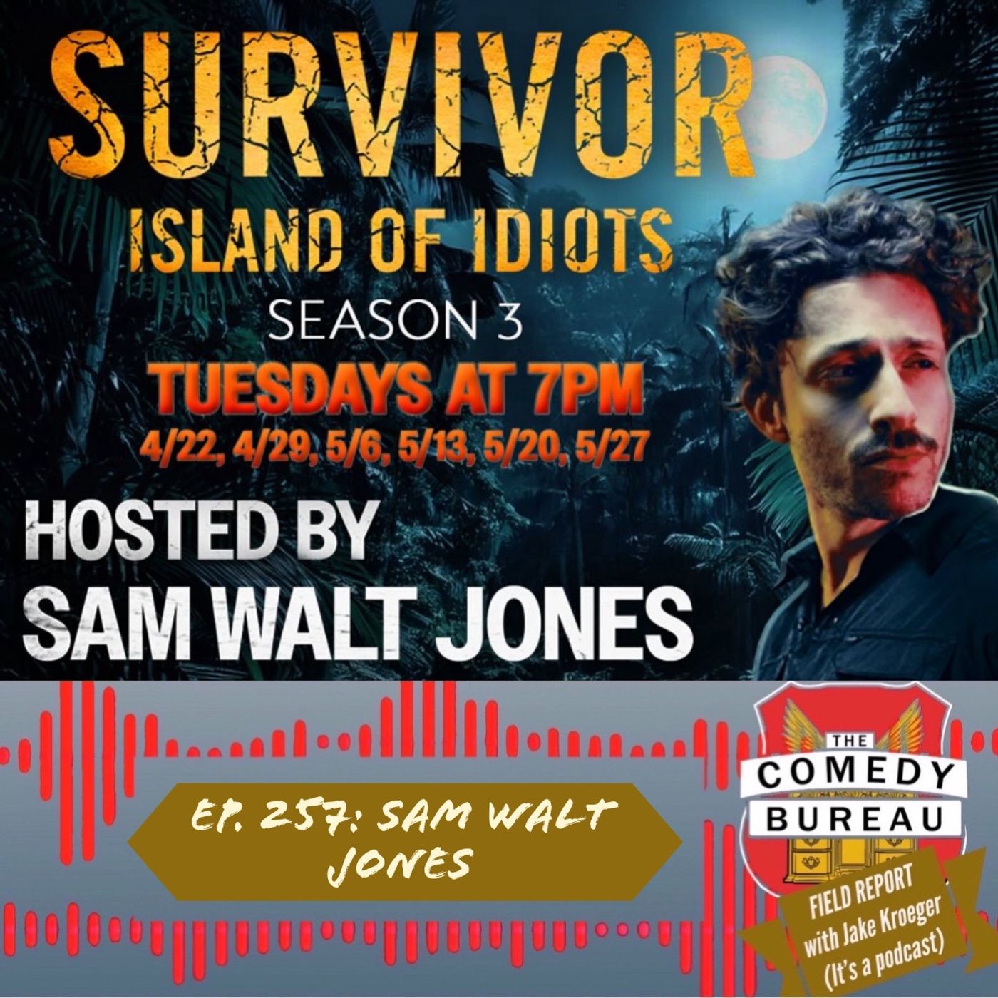 Ep. 257: Sam Walt Jones & Manifesting the Theatrical in Live Comedy episode artwork