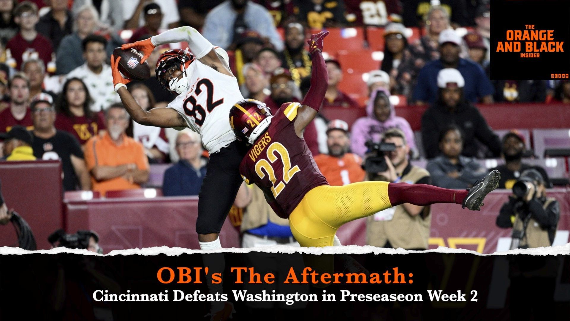 Bengals Defeat Commanders in Preseason Week 2: OBI's The Aftermath