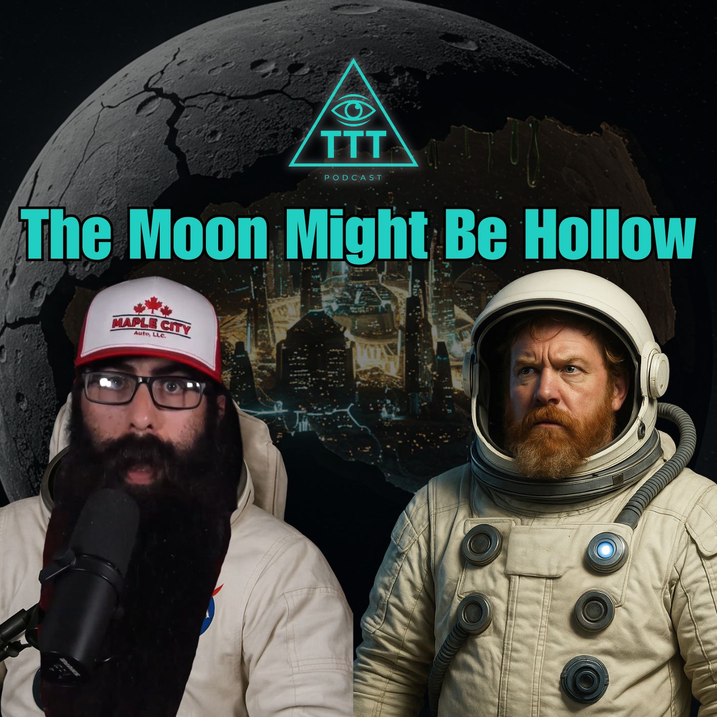 The Moon Might Be Hollow and Watching Us!