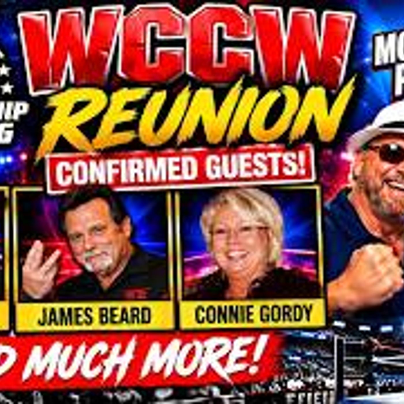 WCCW REUNION IS HERE!  Bill Colville, James Beard, Connie Gordy & MORE | Monte & The Pharaoh episode artwork