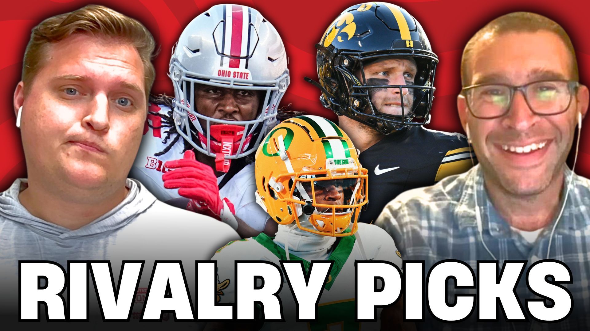 Ohio State-Michigan, Iowa-Nebraska + More | Rivalry Week Winner Picks!