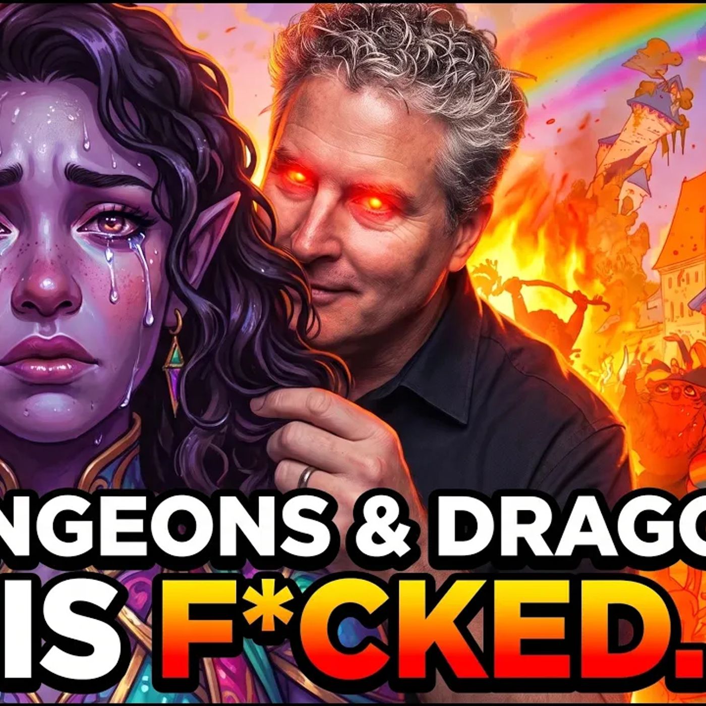 Dungeons & Dragons is Totally F*CKED! Hasbro CEO Takes Control of WotC?!